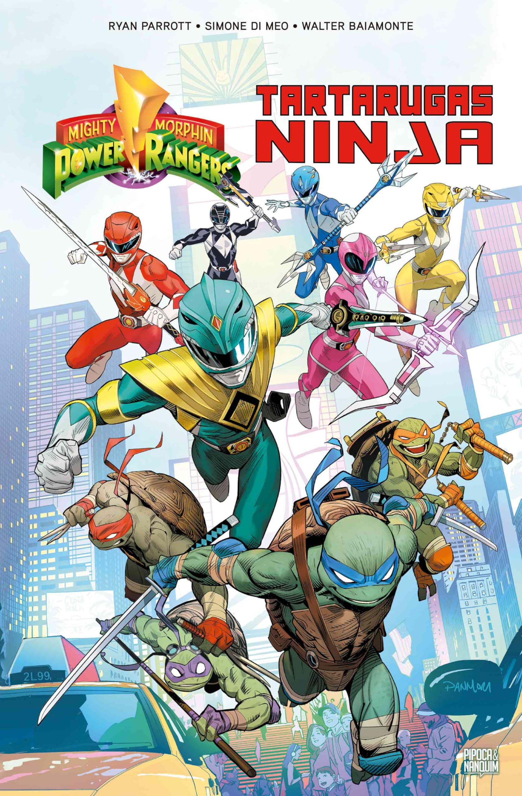 Power Rangers x Tortues Ninja UOKOW pack figurine de collection
