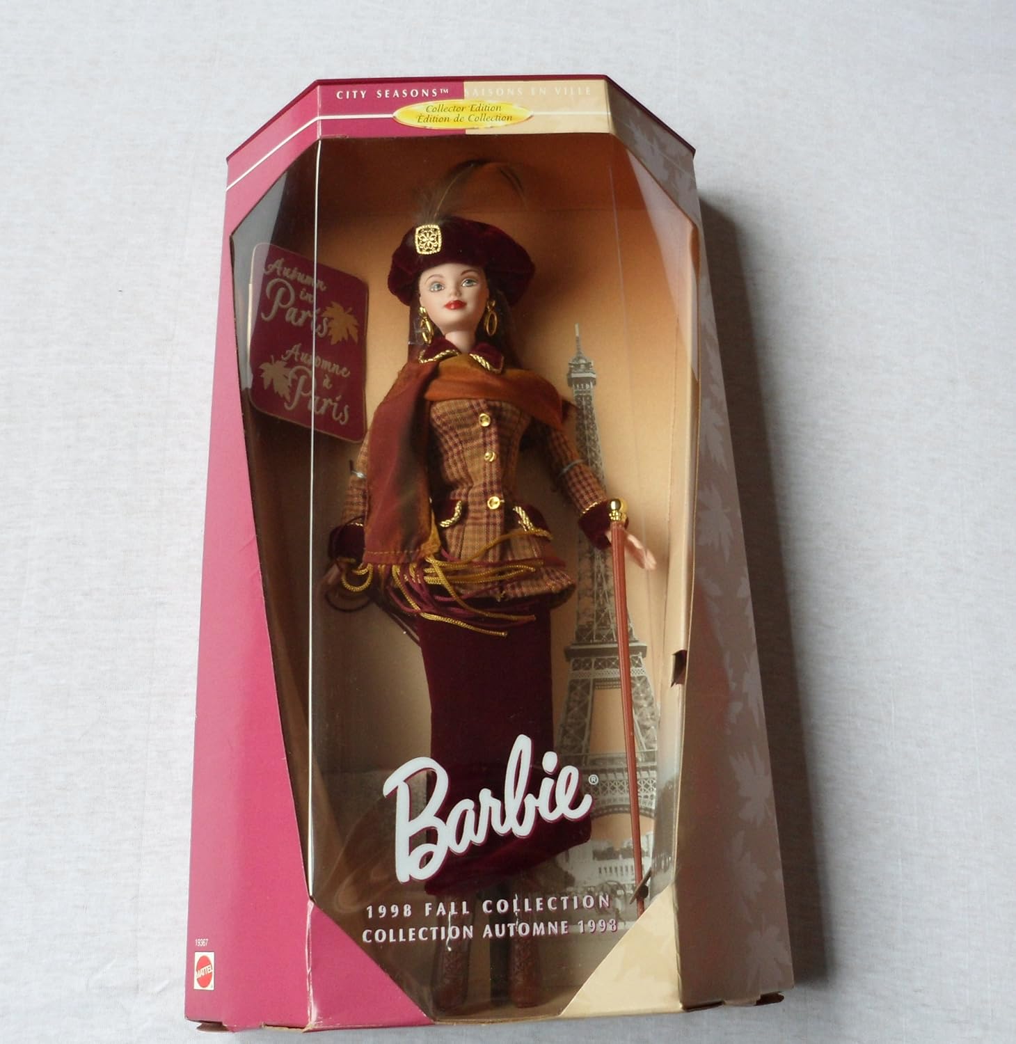Mattel Barbie 1998 Fall Collections - Autumn in Paris Barbie Doll