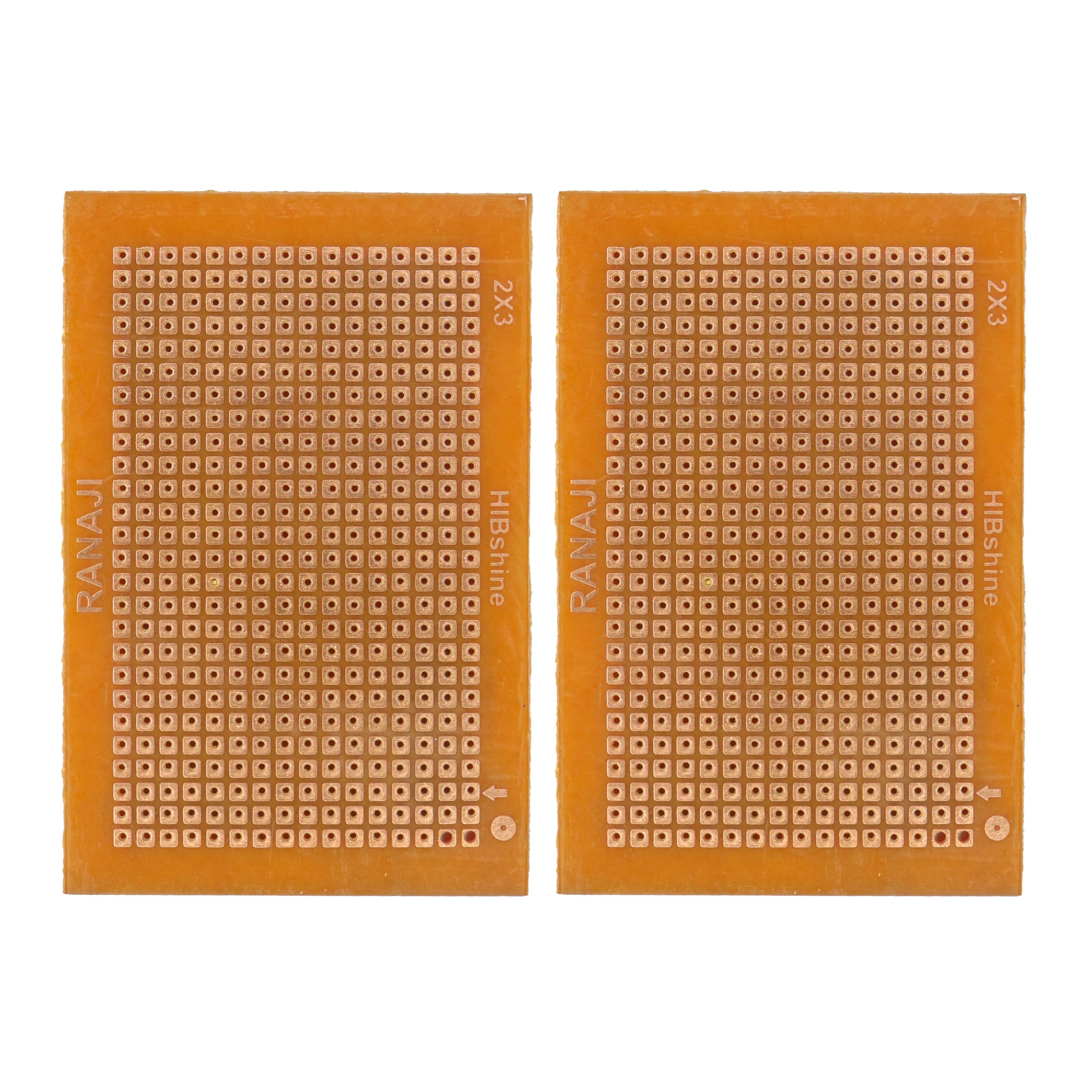 Electronic Spices 7.5cm X 5cm Multi Purpose single Side Strip Prototyping Printed Circuit PCB Board (Pack of 2)-image-38