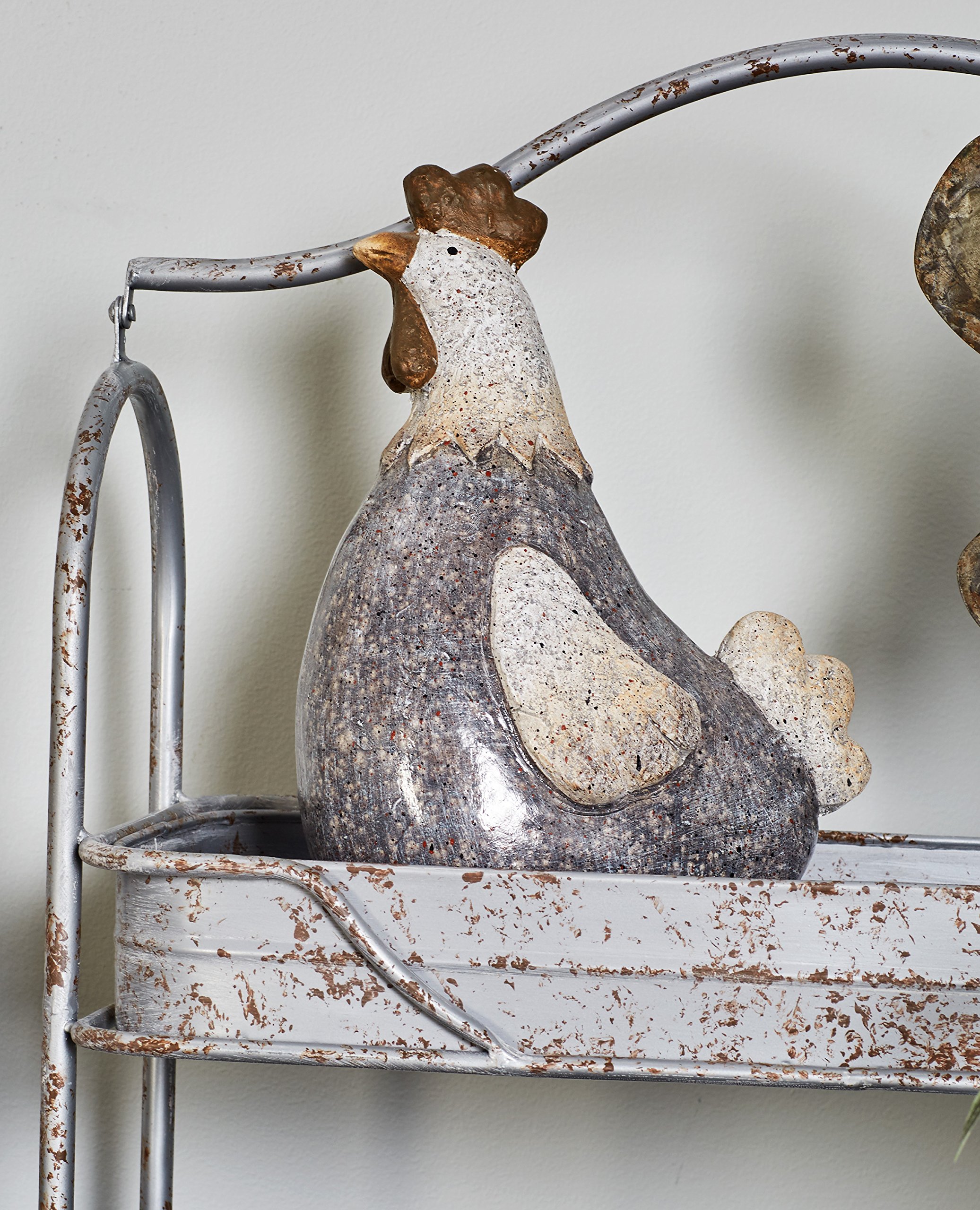 彫刻・オブジェ ak Amazon.co.jp: Deco 79 66913 彫刻、ブラウン／グレー／ホワイト