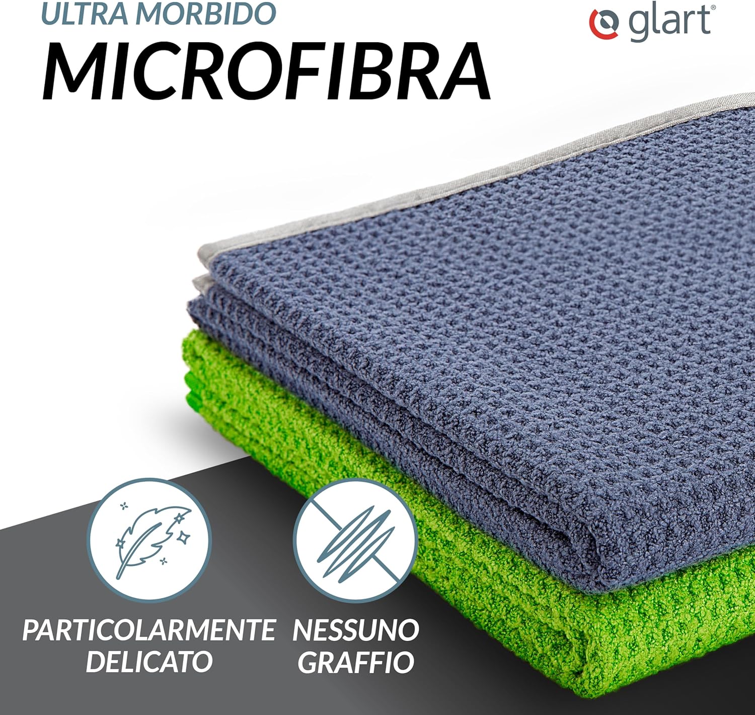 Glart 47TG Set of 2 Premium Microfibre Car Towels, 70 x 40 2 919FnXRGbgL. AC SL1500 -