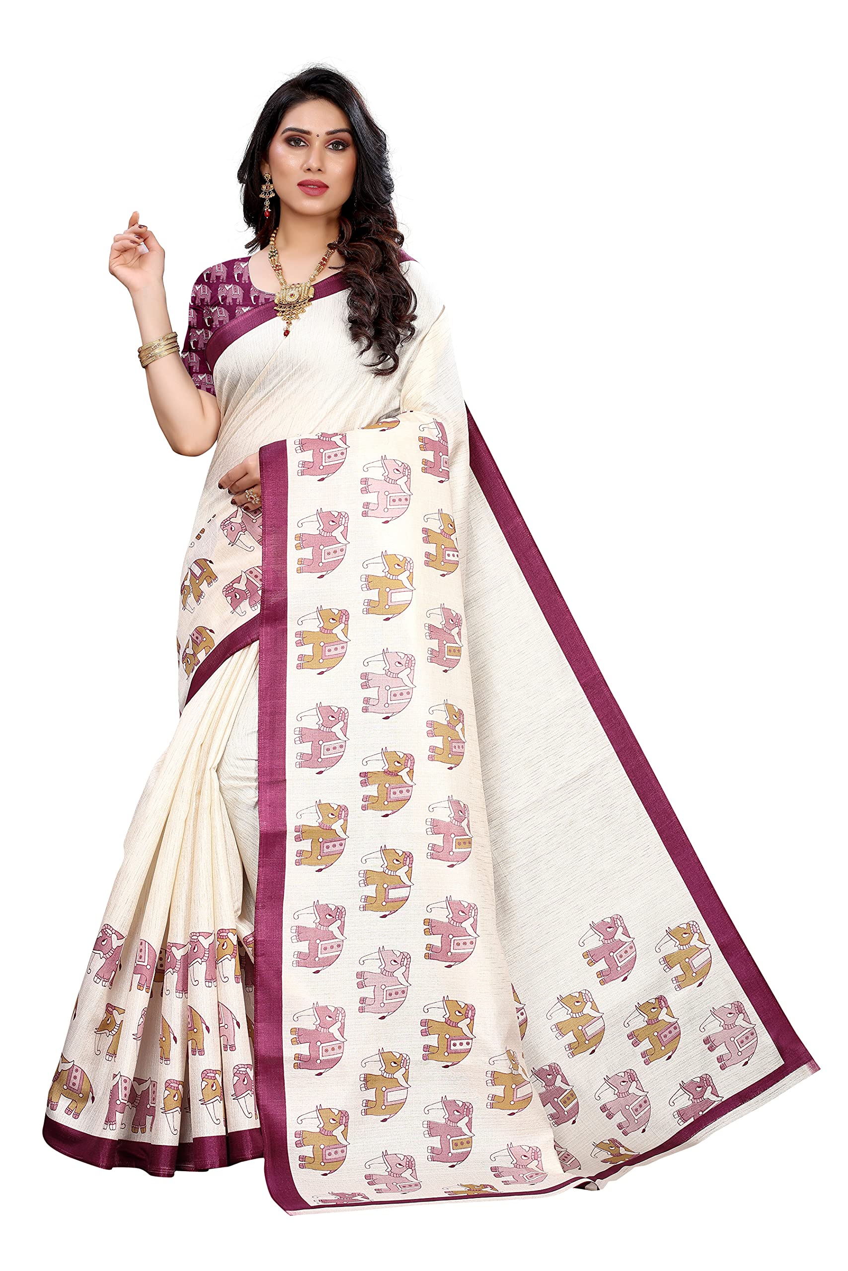 Yashika Sari Donna Art Silk