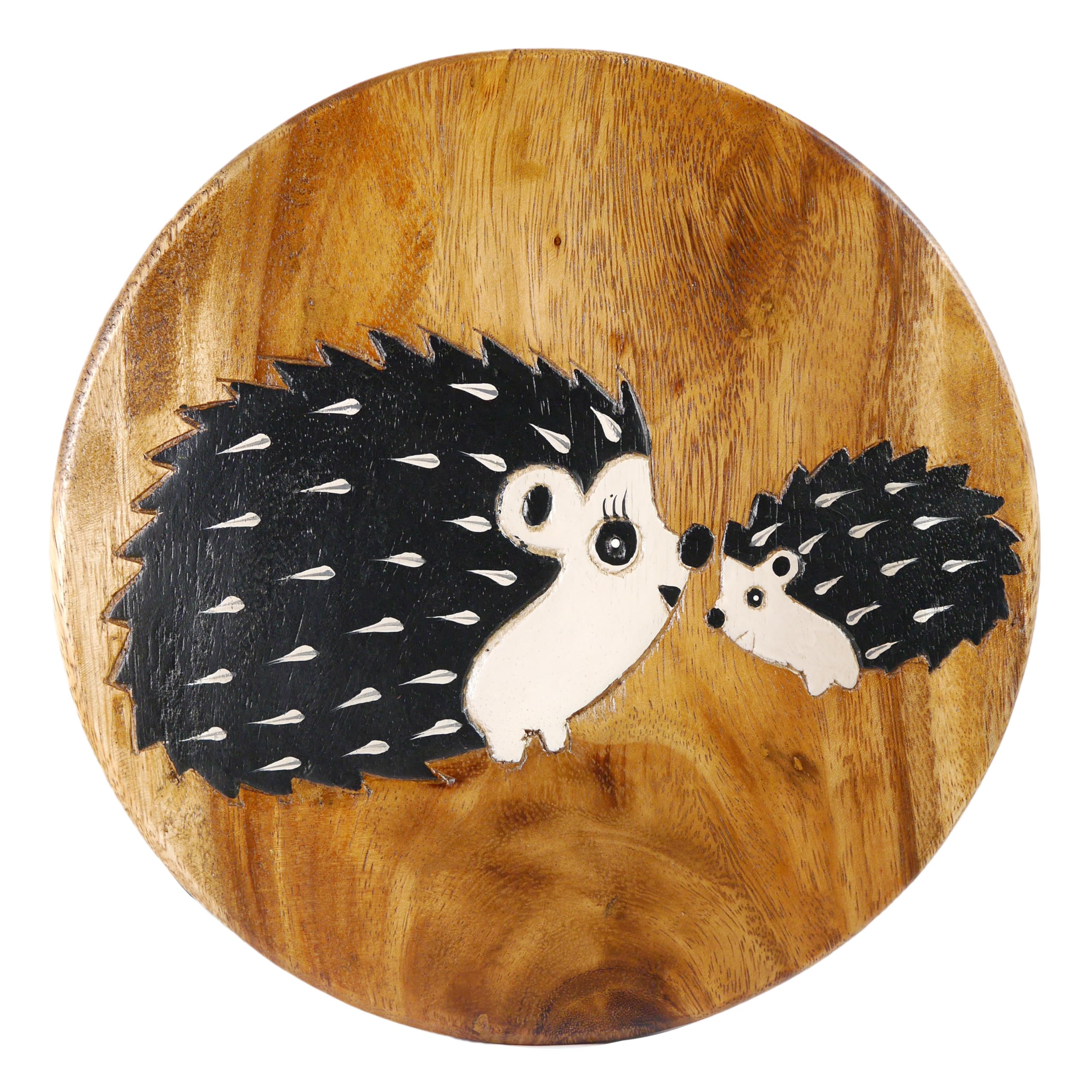 ART-CRAFT Vielseitiger Kinderhocker Holzhocker rund aus Mass