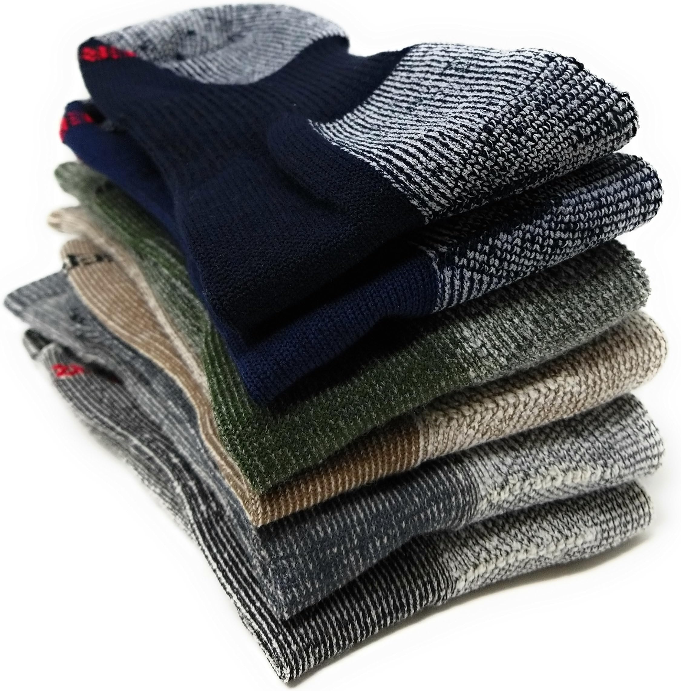 J.B. Field'sHiker GX 74% Merino Wool Hiking Crew Sock, All Season, Trekking & Outdoor Activity, 3 Pairs