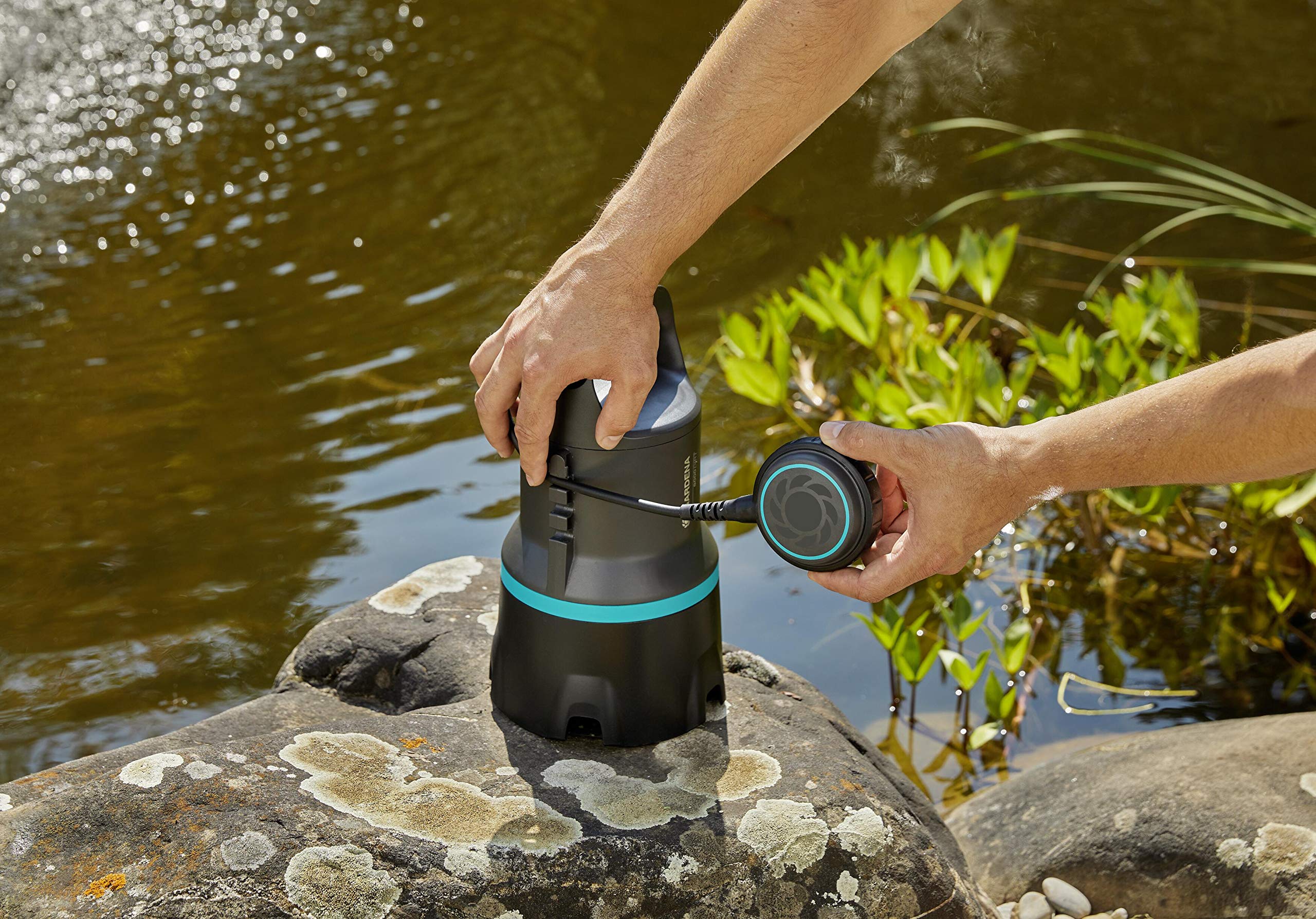 Gardena Tauch- / Druckpumpe Schmutzwasser-Tauchpumpe 9.000