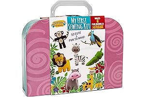 Peachy Keen Crafts Beginner Sewing Kit for Kids