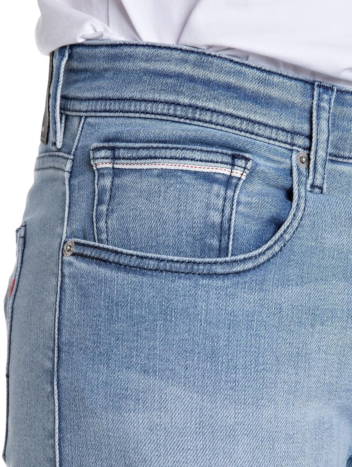 Replay Herren Jeans Grover Straight-Fit mit Comfort Stretch