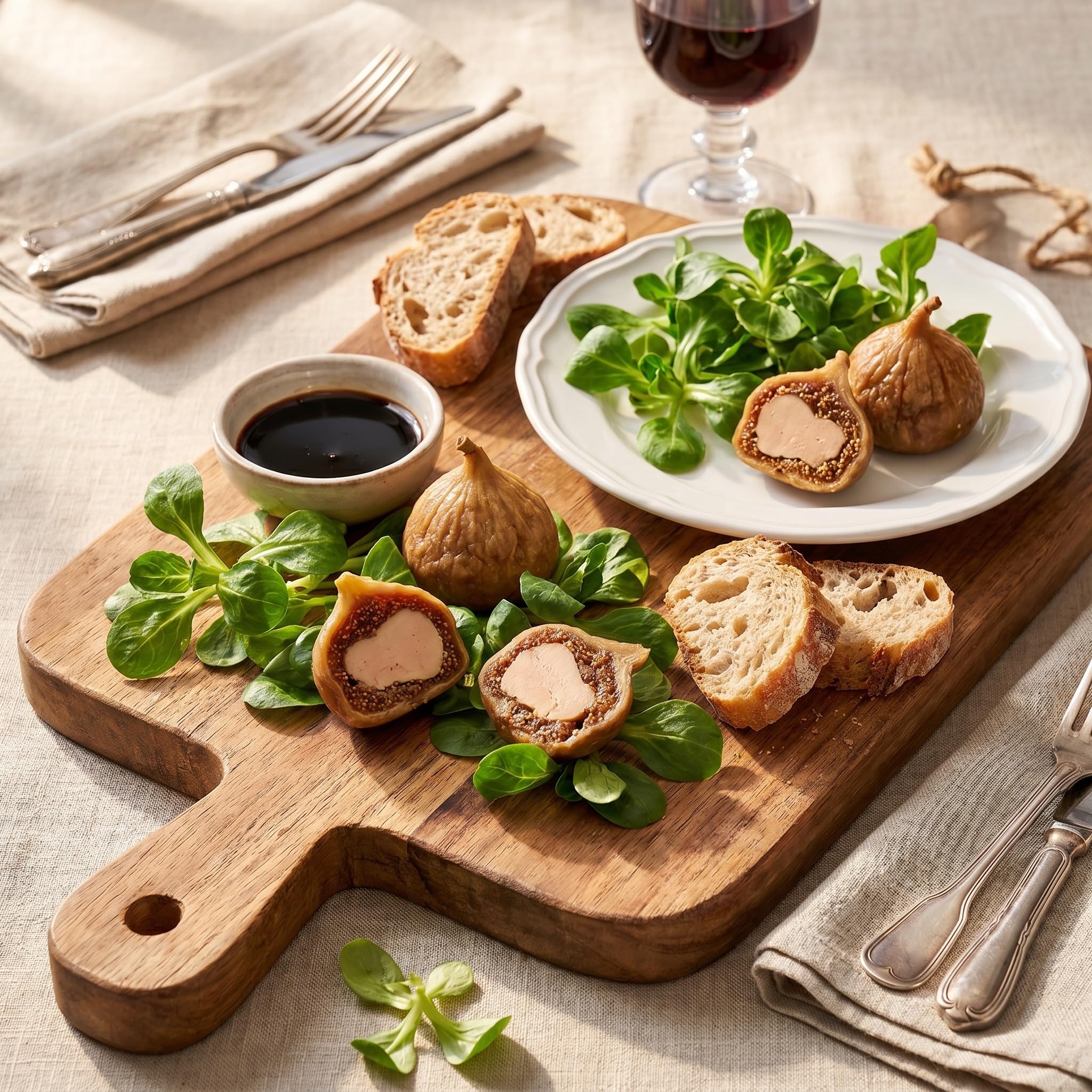 Figues au Foie gras de Canard par 8
