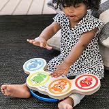 Baby Einstein, Hape, Magic Tambour / Batterie en Bois, Technologie Tactile, Jouet Musical, Instruments de Musique pour Enfants, Jouets électroniques d'activité et sensoriels, à partir de 6 Mois - 5