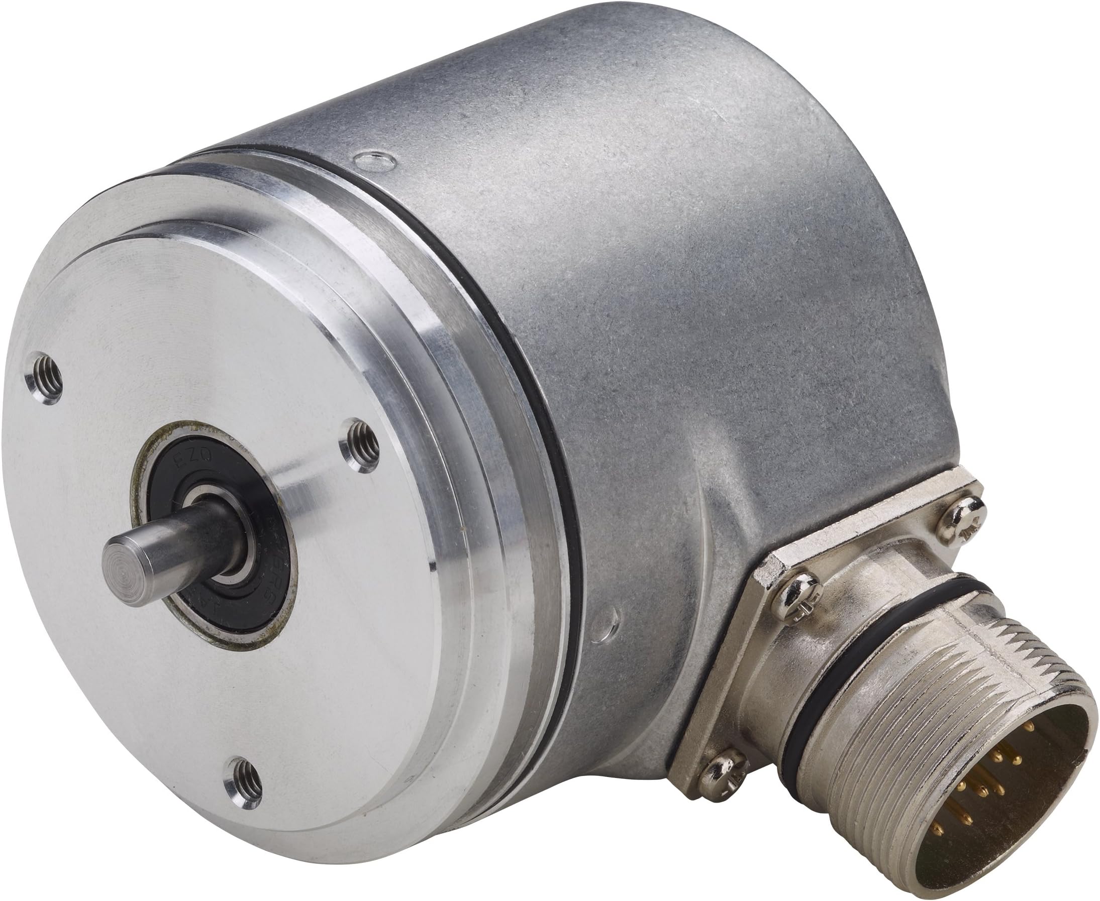 Hengstler 0522246 RI58-O/5000EK.42KD Incremental Encoder, 10 mm Solid Shaft, 5000 Pulses, Grey