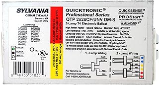 OSRAM Sylvania Ballast FL Lamps,120 to 277V QTP2X26CFUNVDM #51833