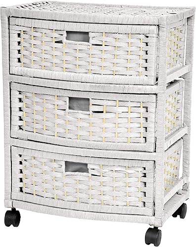 Miniatura 10 de Oriental Furniture - Cómoda de fibra natural de 29 pulgadas, color moca Moca,Miel,Mahogany,Blanco,https:/ www.Yaxa/dp/undefined