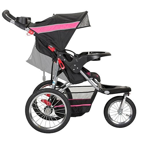 Miniatura 3 de Cochecito de bebé de Baby Trend Expedition (suspendido por el fabricante), Bubble gum