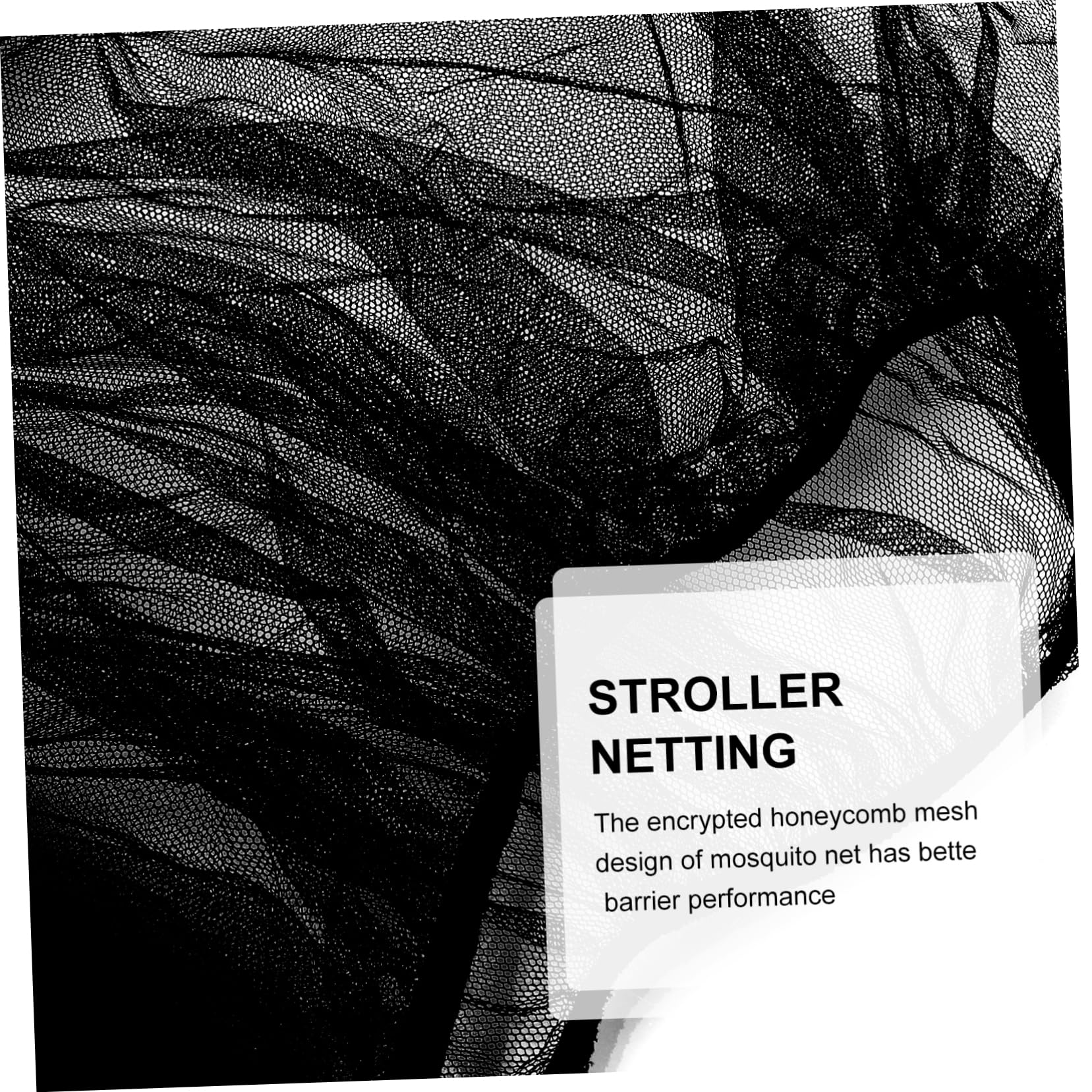 Beatifufu 3pcs Full Coverage Stroller Mesh Netting Stroller Netting for Baby Travel Camping