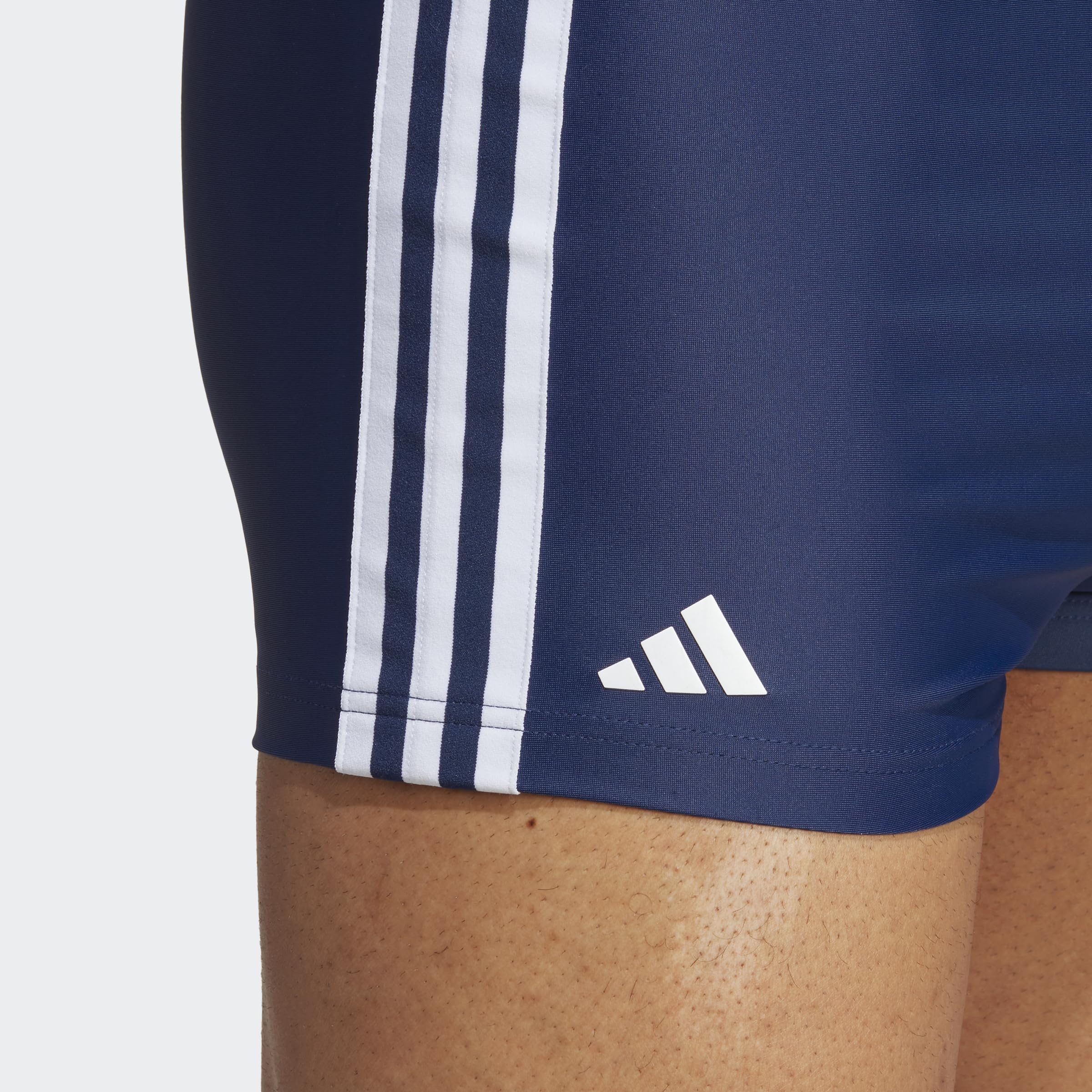 adidas Homme Classic 3-Stripes Swim Boxers, Team Navy Blue 2 / White, 26