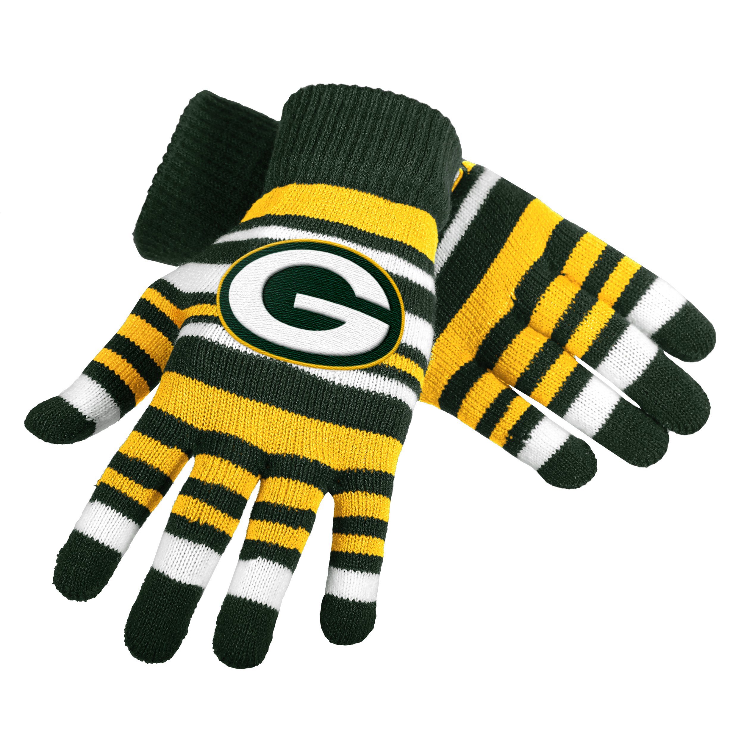 FOCO NFL Team Logo Winter Stretch Gloves
