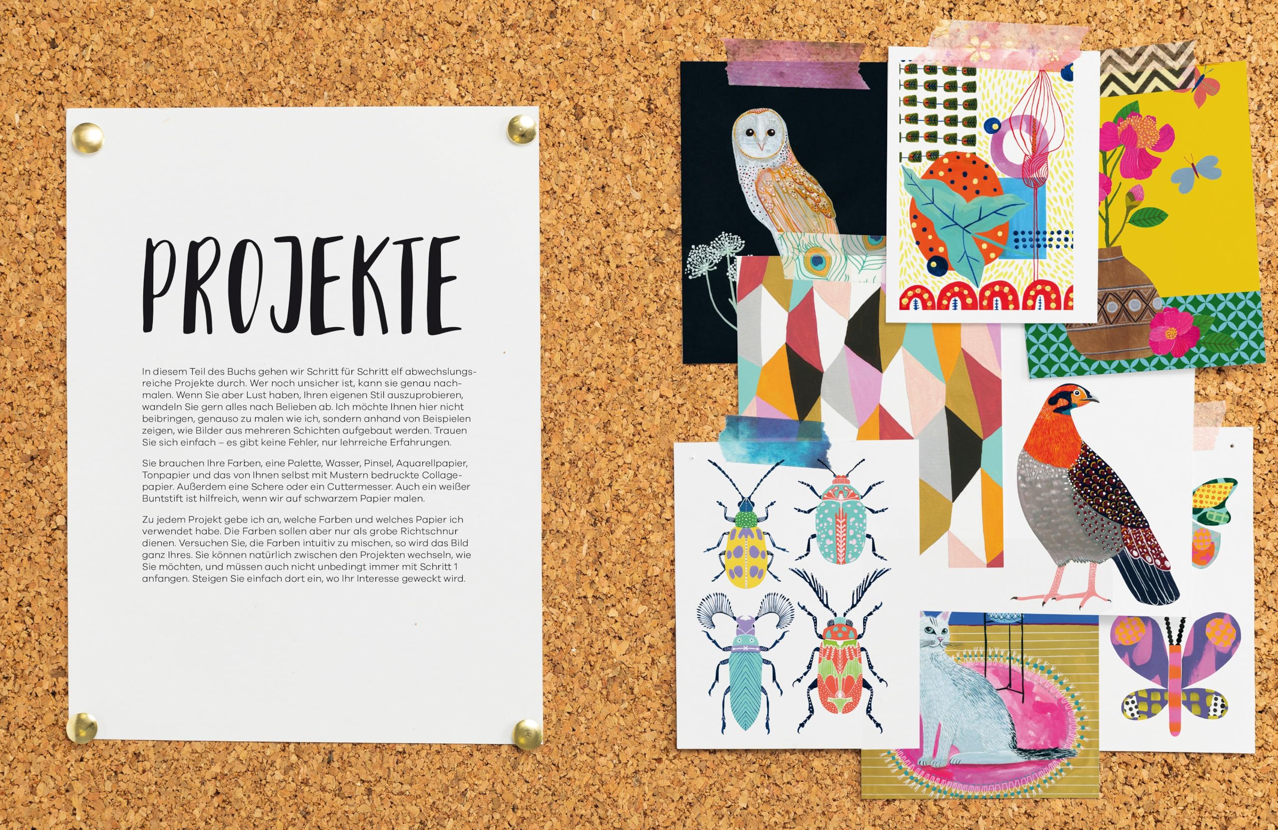 Oh My Gouache! Der Anfänger-Guide fürs Malen mit Gouachefarben. Farben mischen, Maltechniken lernen und 11 Projekte mit Goauche ausprobieren – für alle, die basteln, malen und zeichnen lieben!
