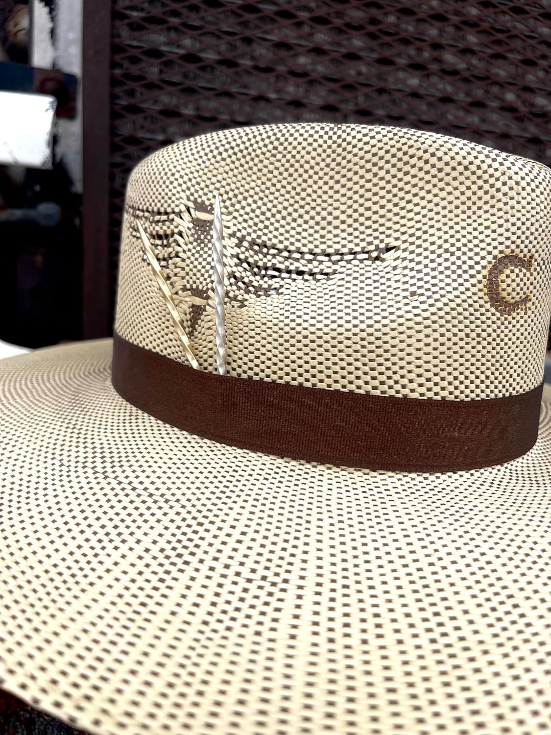 Brass Cowboy Toothpick - Metal Toothpick Hat Pin - Pack of 1