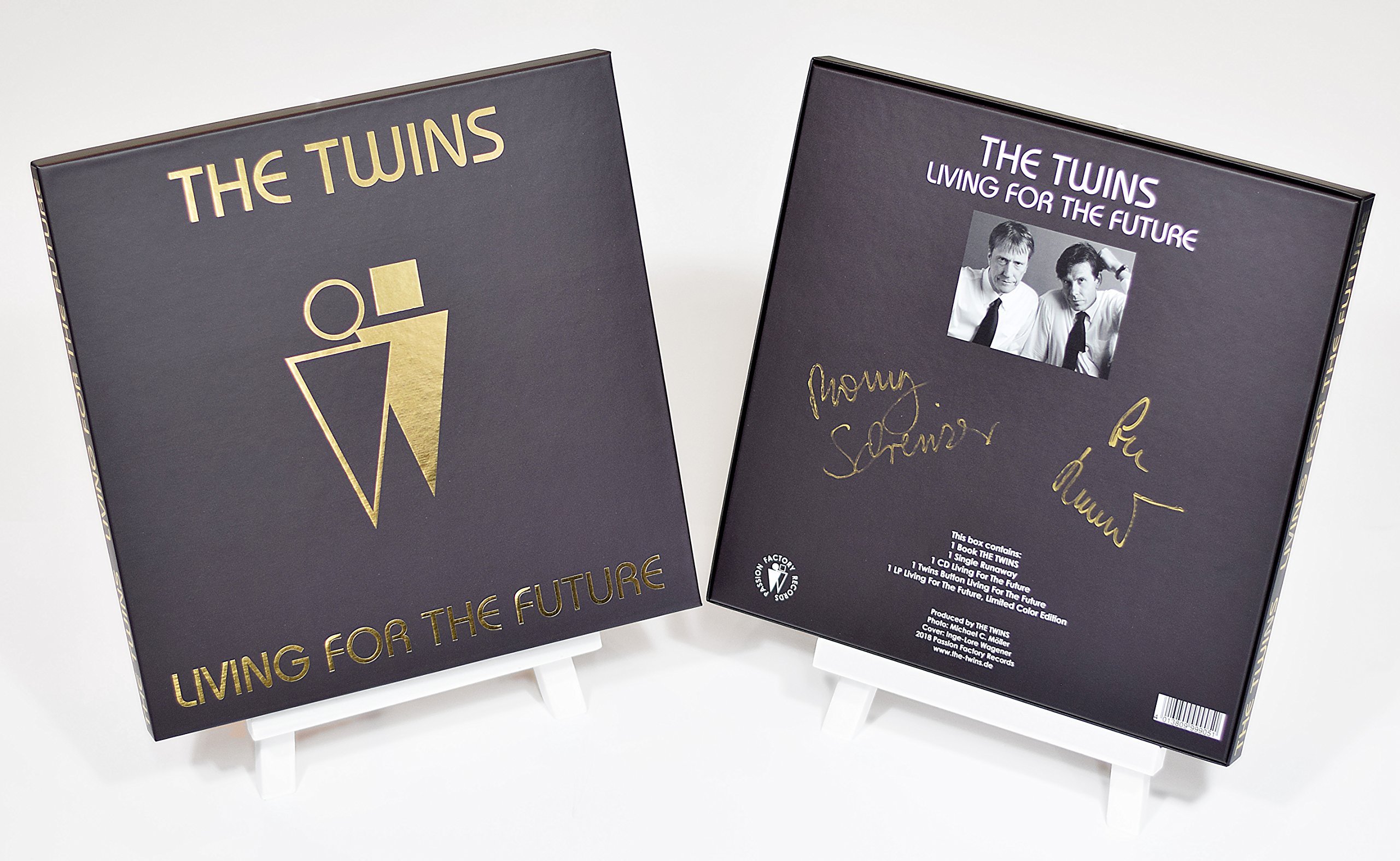 The Twins - Living for the future - limitierte Fanbox-handsigniert