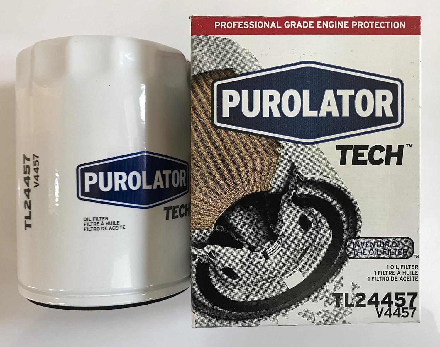 PurolatorTECH TL24457 Oil Filters (Pack of 6)