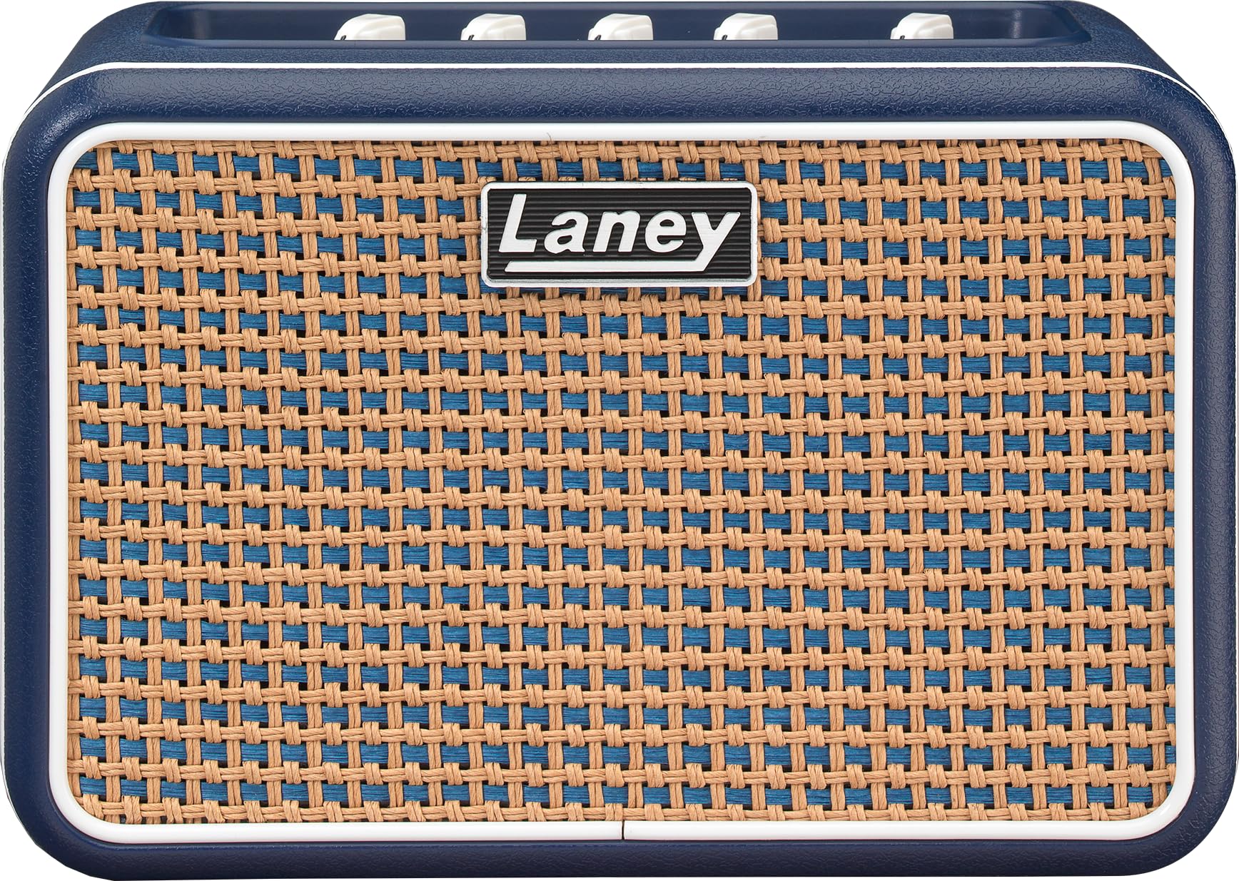 Laney MINI-STB-LION-2 6W Bluetooth Battery Powered Guitar Amp – Compact Practice Amp with Clean/Drive Channels, Delay, LSI Smartphone Input, AUX In, Headphone Out & Free Ultimate Guitar Subscription
