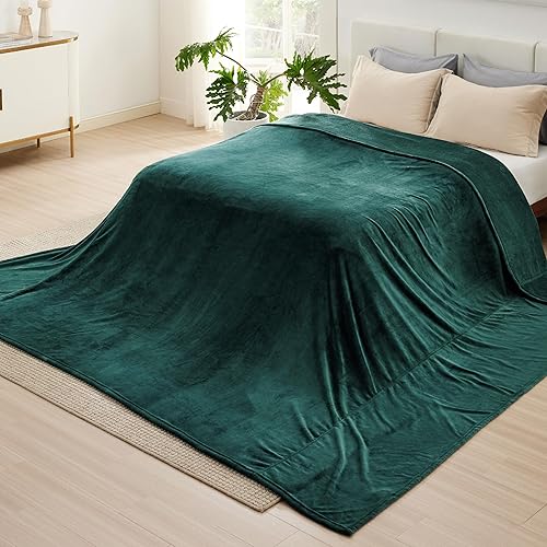 Miniatura 7 de Bedsure GentleSoft - Manta Extra Grande King de 120"x120" - Mantas de Forro Polar Suaves Extra Grandes para Cama, Sofá, Sillón, Viajes, Campamento,