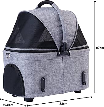 エアバギーフィットウィズ　アースグレー Amazon | AirBuggy for Pet wiz(ウィズ)アースグレー AD9320