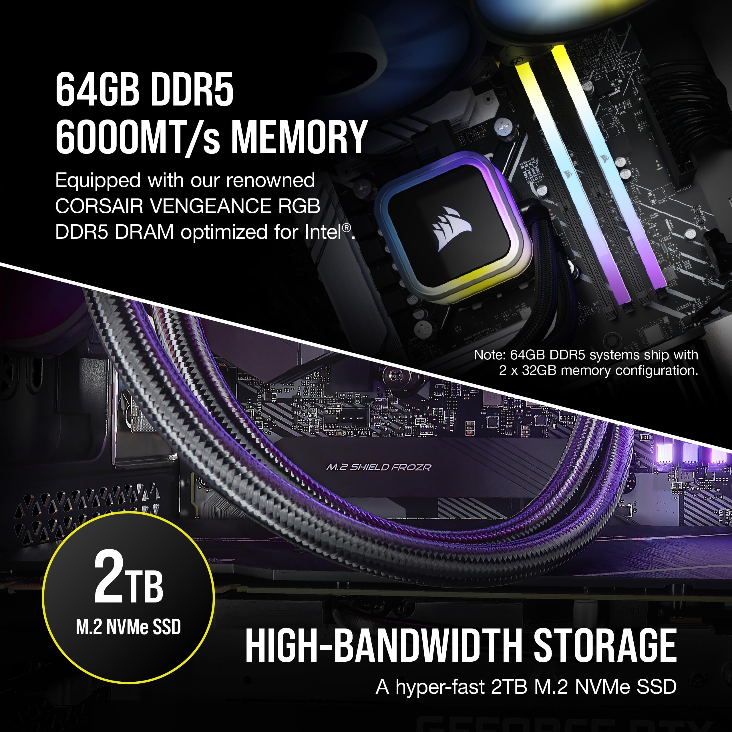 Amazon.com: Corsair Vengeance i7500 Series Gaming PC - Liquid
