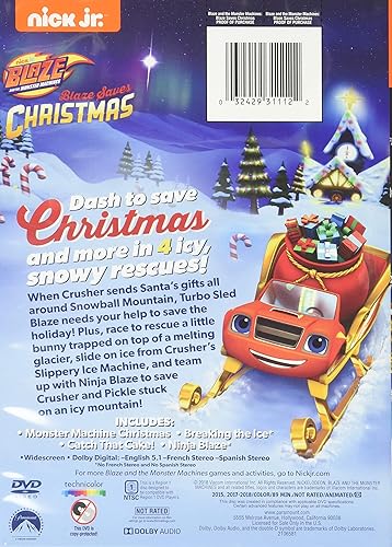Miniatura 2 de Blaze and the Monster Machines Blaze Saves Christmas