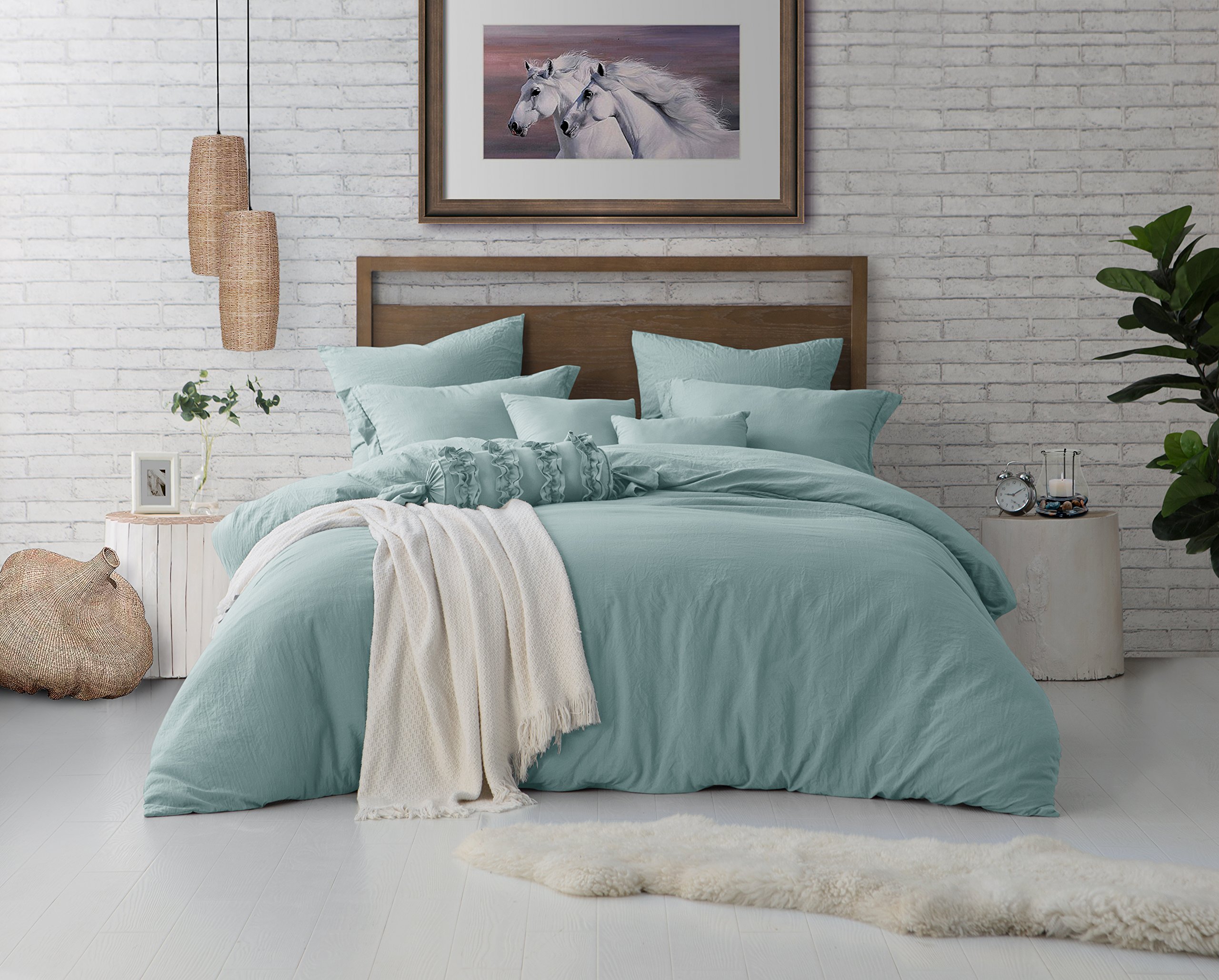 Microfiber Washed Duvet Cover 