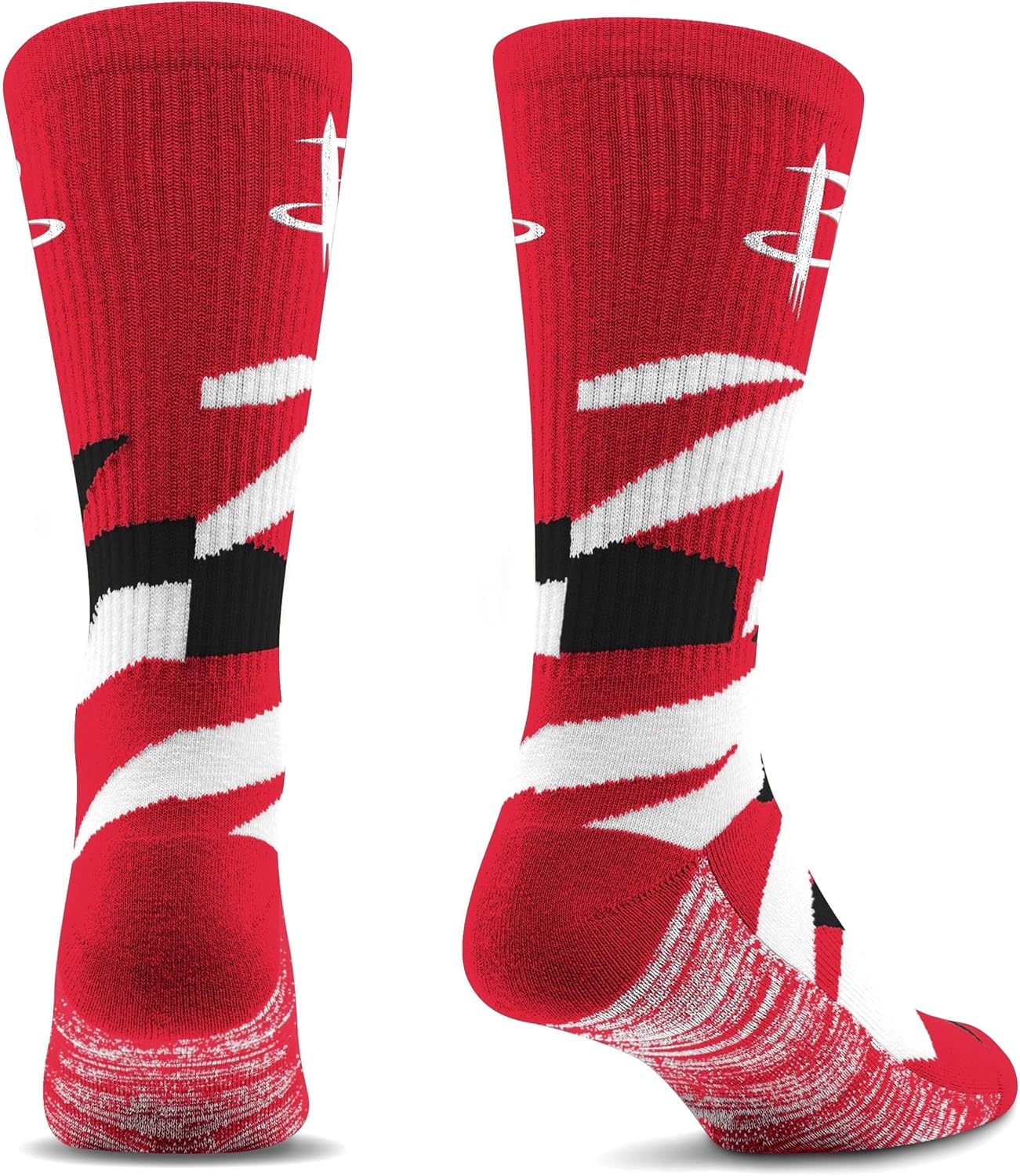 For Bare Feet Shattered Crew Sockteam Colors Medium