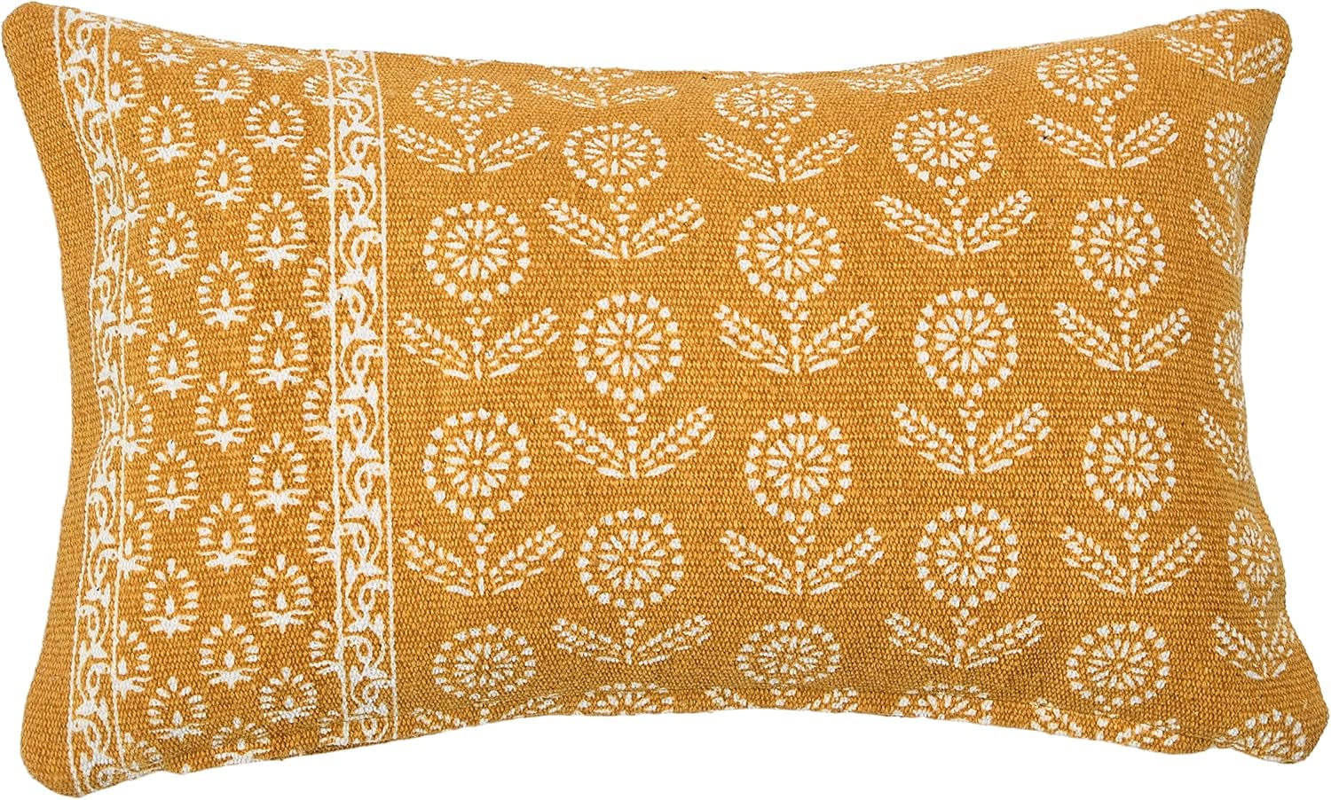 Creative Co-Op 20" Square Floral Fields Pillow Cover