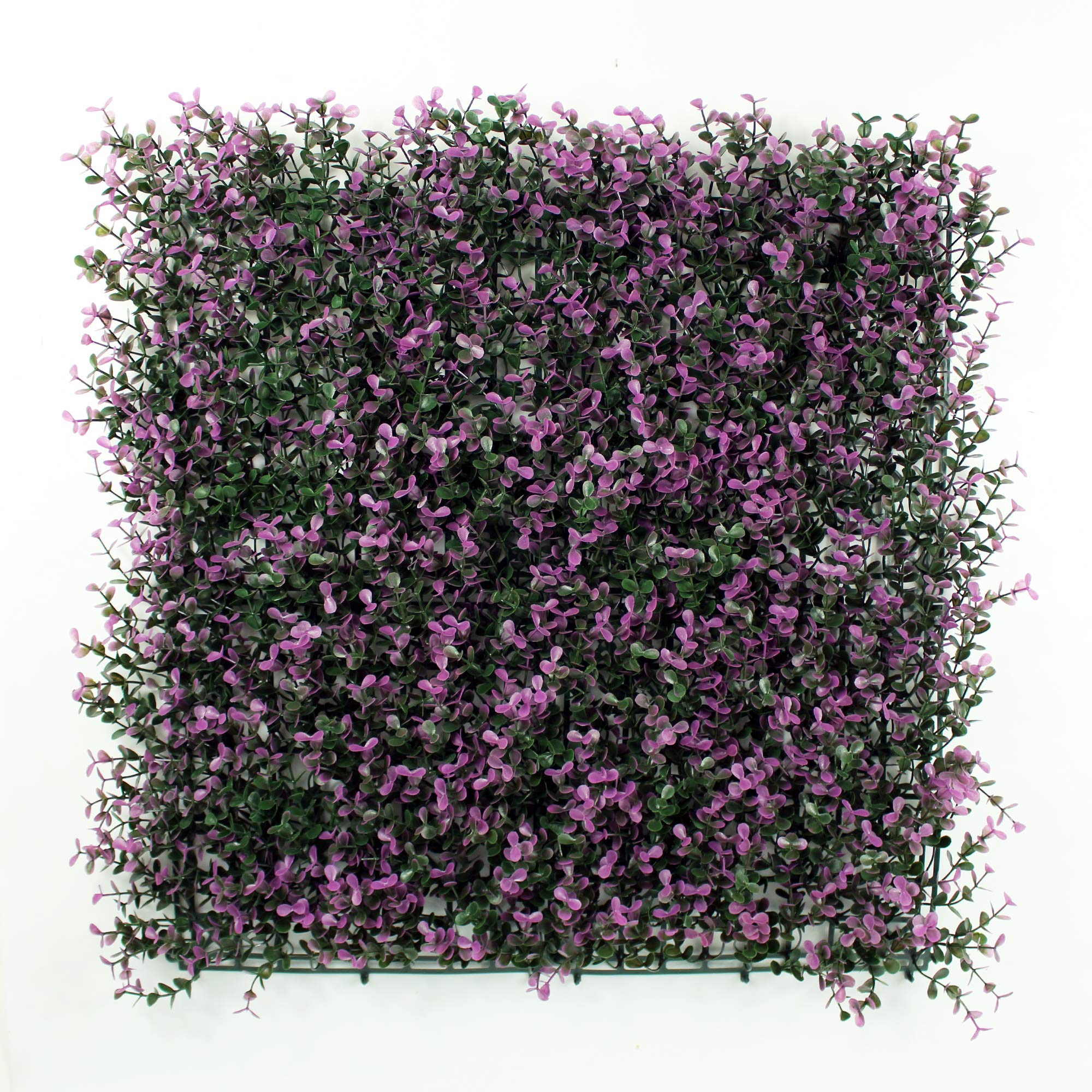 Hygrad Purple Hygrad® Artificial Boxwood Topiary Green Artifical Grass Screen Fencing Hedge Panels Uk (Purple)
