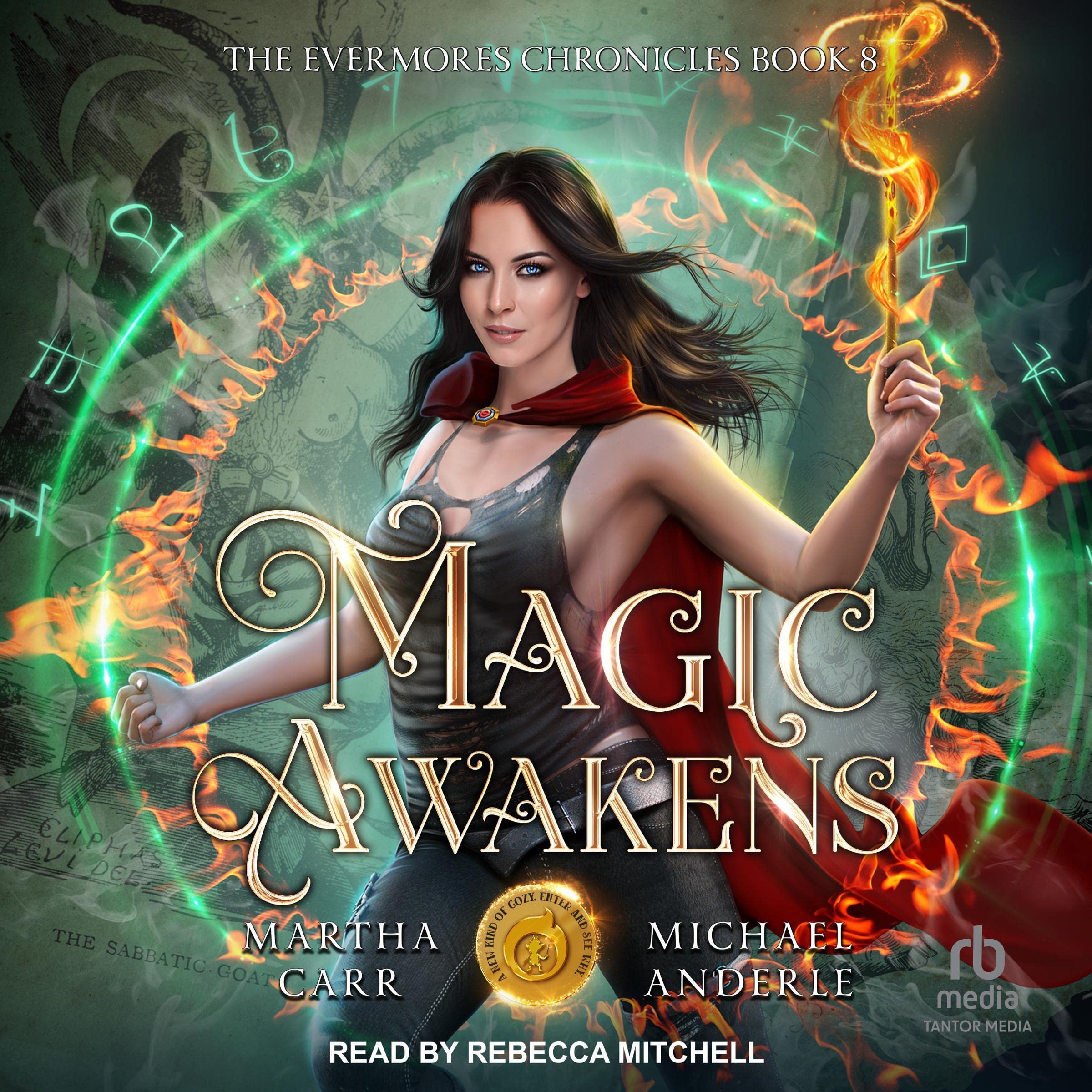 Cover art for Magic Awakens: The Evermores Chronicles, Book 8