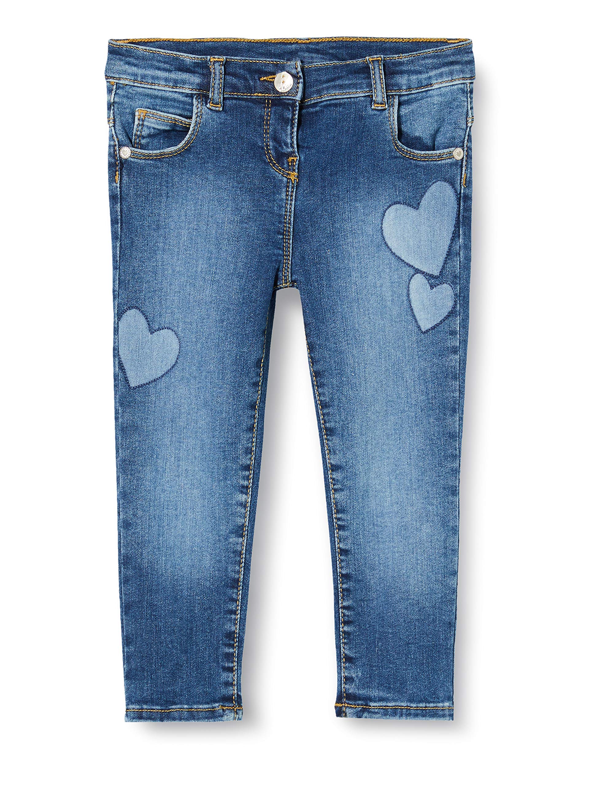 Chicco Pantaloni Lunghi Jeans Denim Stretch Bimba - Jeansy Niemowlęta - dziewczynki