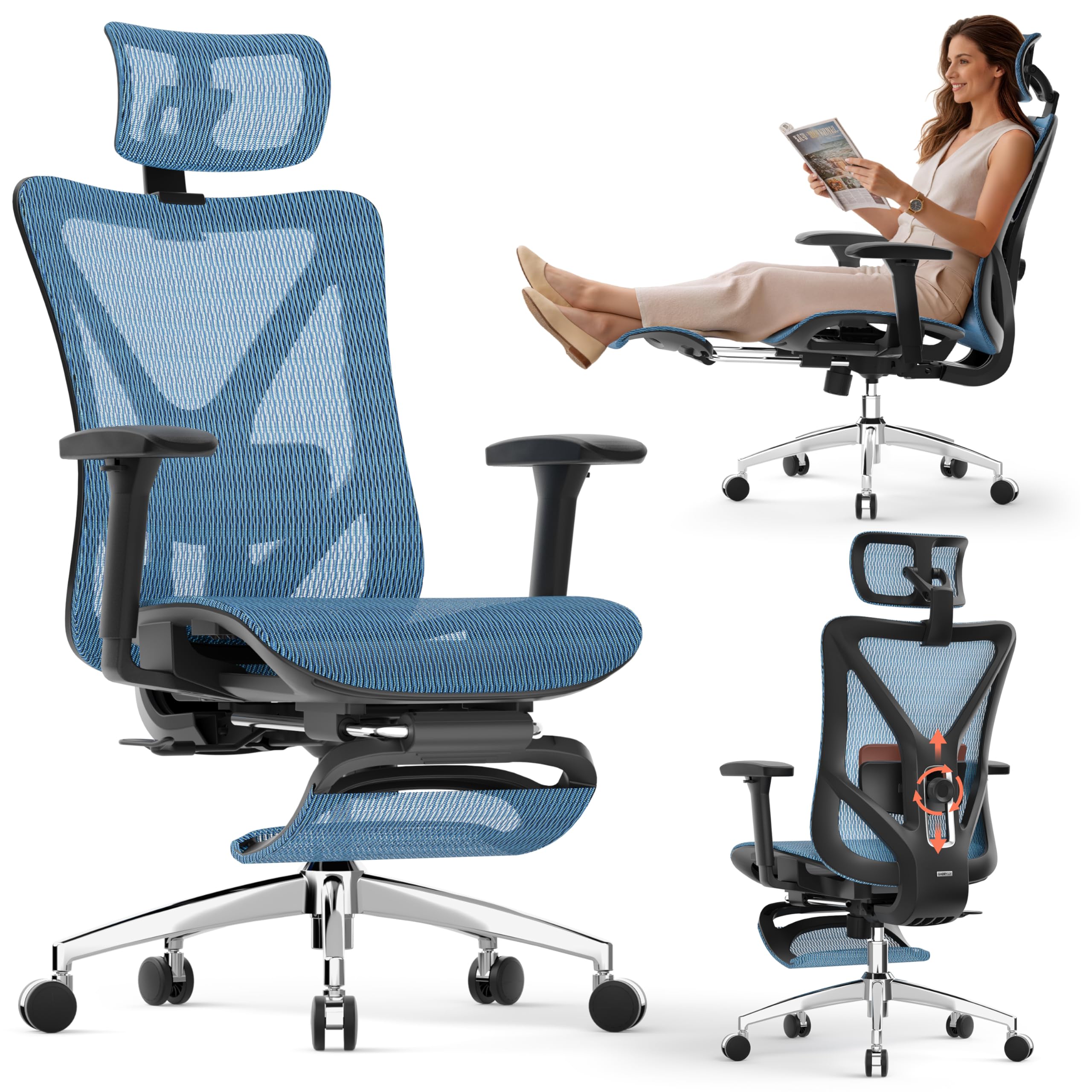 GABRYLLY Ergonomic Office Chair