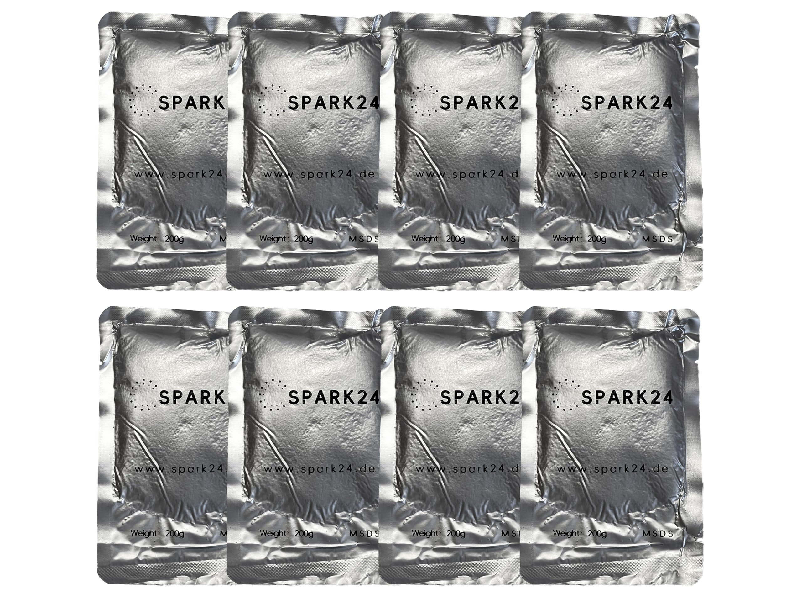 Lot de 8 Spark Granulés d'étincelles froides pour machine Cold Spark Scènes Effets