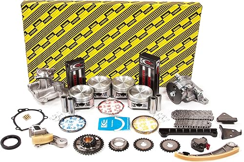 Evergreen OK8004 compatible con Chevrolet Tracker 99-03 Suzuki Aerio Esteem Sidekick Vitara 1.8 & 2.0 DOHC J18A J20A Kit de reconstrucción del