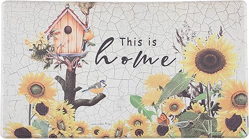 J&V TEXTILES Alfombras de cocina antifatiga, antideslizantes, impermeables, ergonómicas, cómodas para cocina, hogar, oficina, fregadero, lavandería