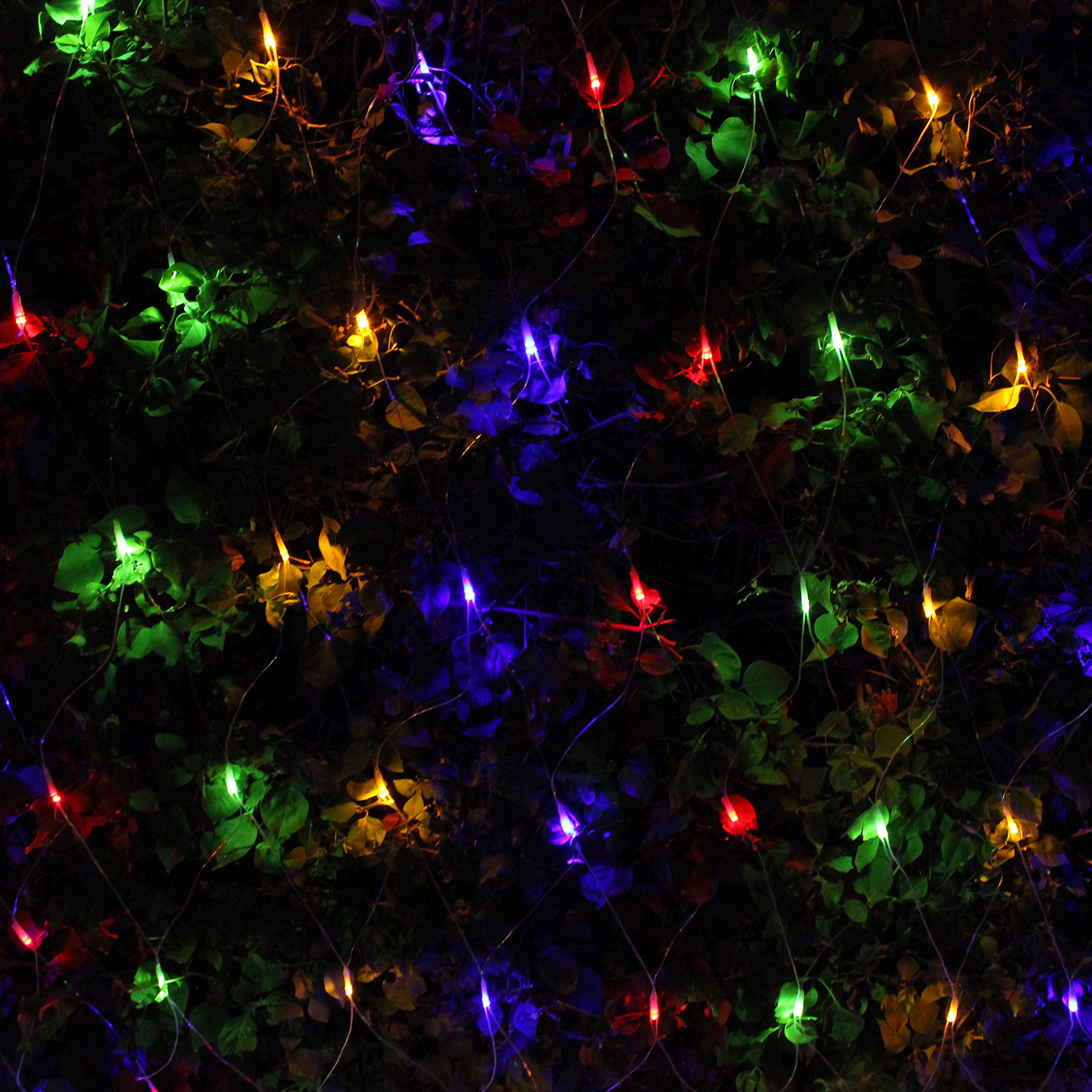 Joiedomi 300 LED Christmas Net Lights for Indoor & Outdoor Decorations, Christmas Events, Christmas Eve Night Decor, Christmas Tree, Bushes (Multi-Color)