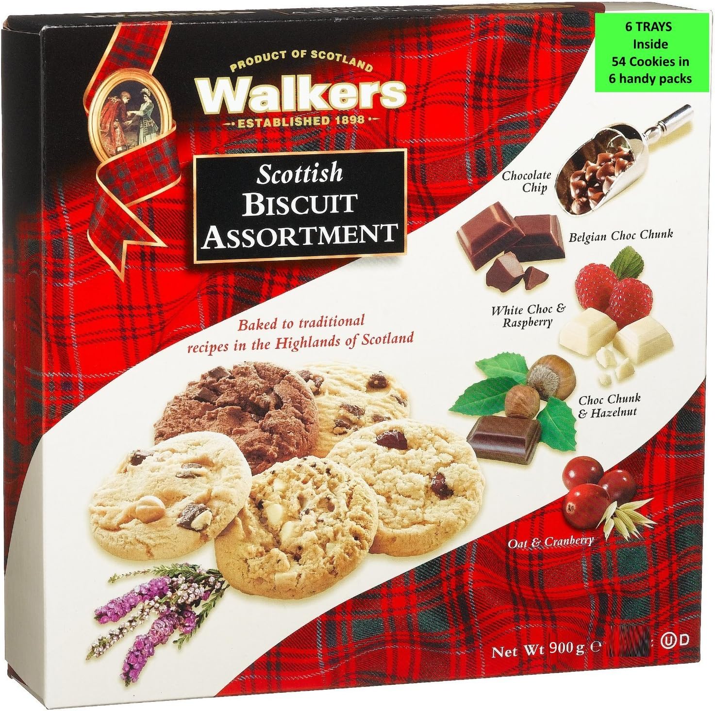 Walkers Shortbread Scottish Biscuit Assortment, 900g Box Amazon.co.uk