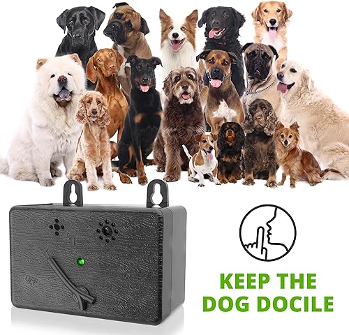 Miniatura 8 de BELMAKS Dispositivo ultrasónico de control de ladridos para perros, dispositivos ultrasónicos de 50 pies para detener los ladridos de perro con 3