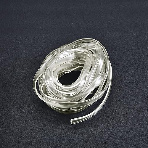 Miniatura 4 de uxcell - Protector de borde de PVC con sello en U, para bordes de 0.020  0.079in, 9.8ft de longitud, 0,24 pulgadas de altura, transparente