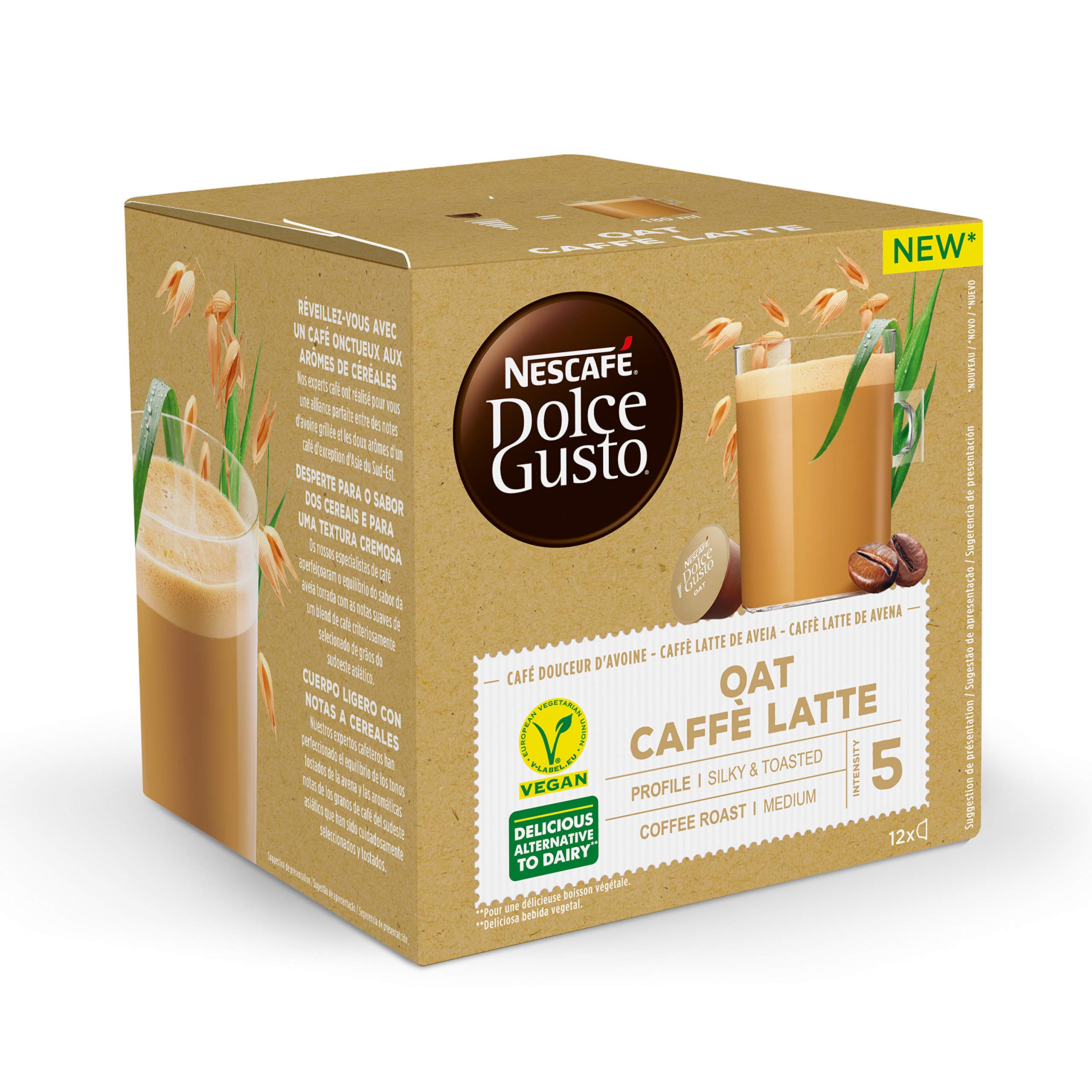 Amazon.es: Nescafé Dolce Gusto: CAFÉ CON BEBIDAS VEGETALES