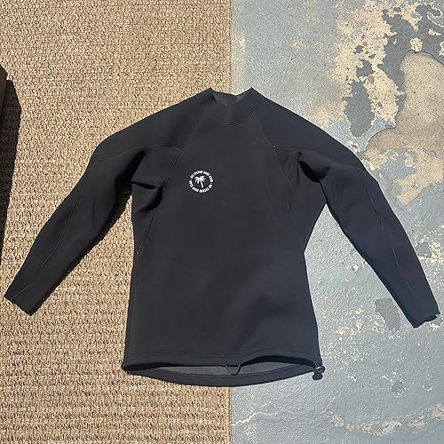 Ho Stevie! Surfing 2mm Wetsuit Zipperless Top - Easy Pullover Design - Stays in Place with Boardshorts Tie Loop