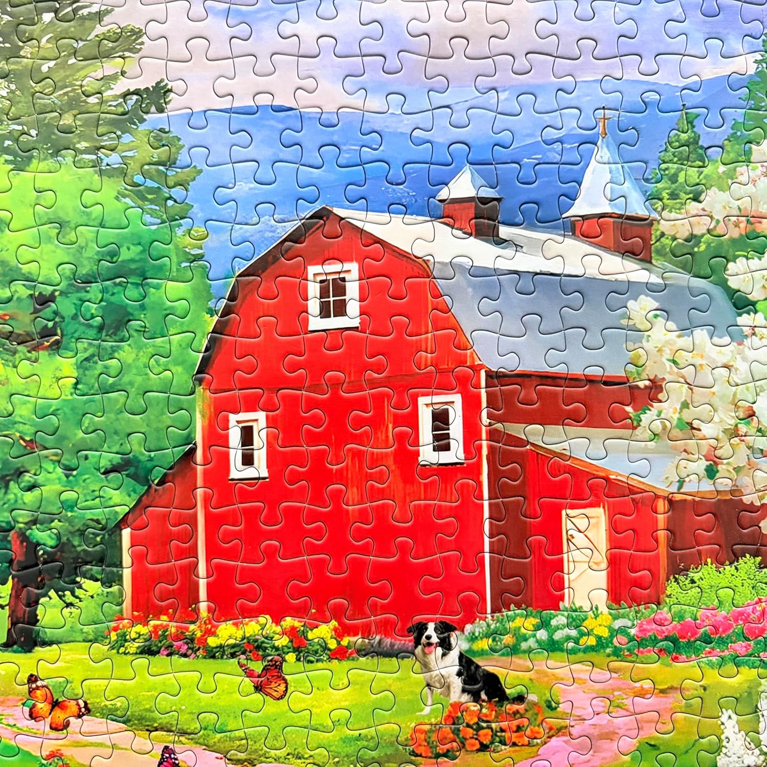 500 Piece Jigsaw Puzzles for Adults - Farm Scenery