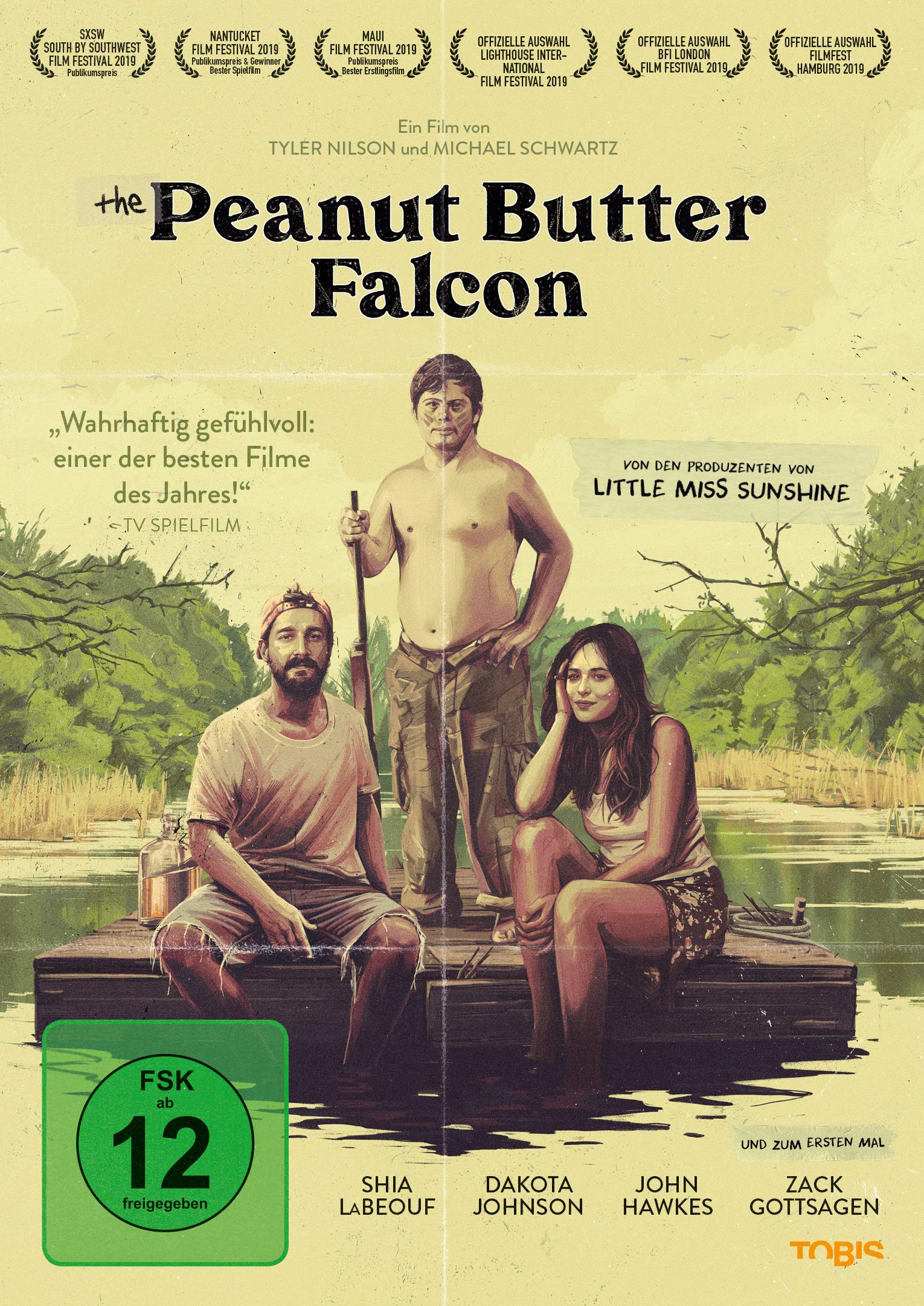 The Peanut Butter Falcon - Film DVD Émotionnel et Inspirant