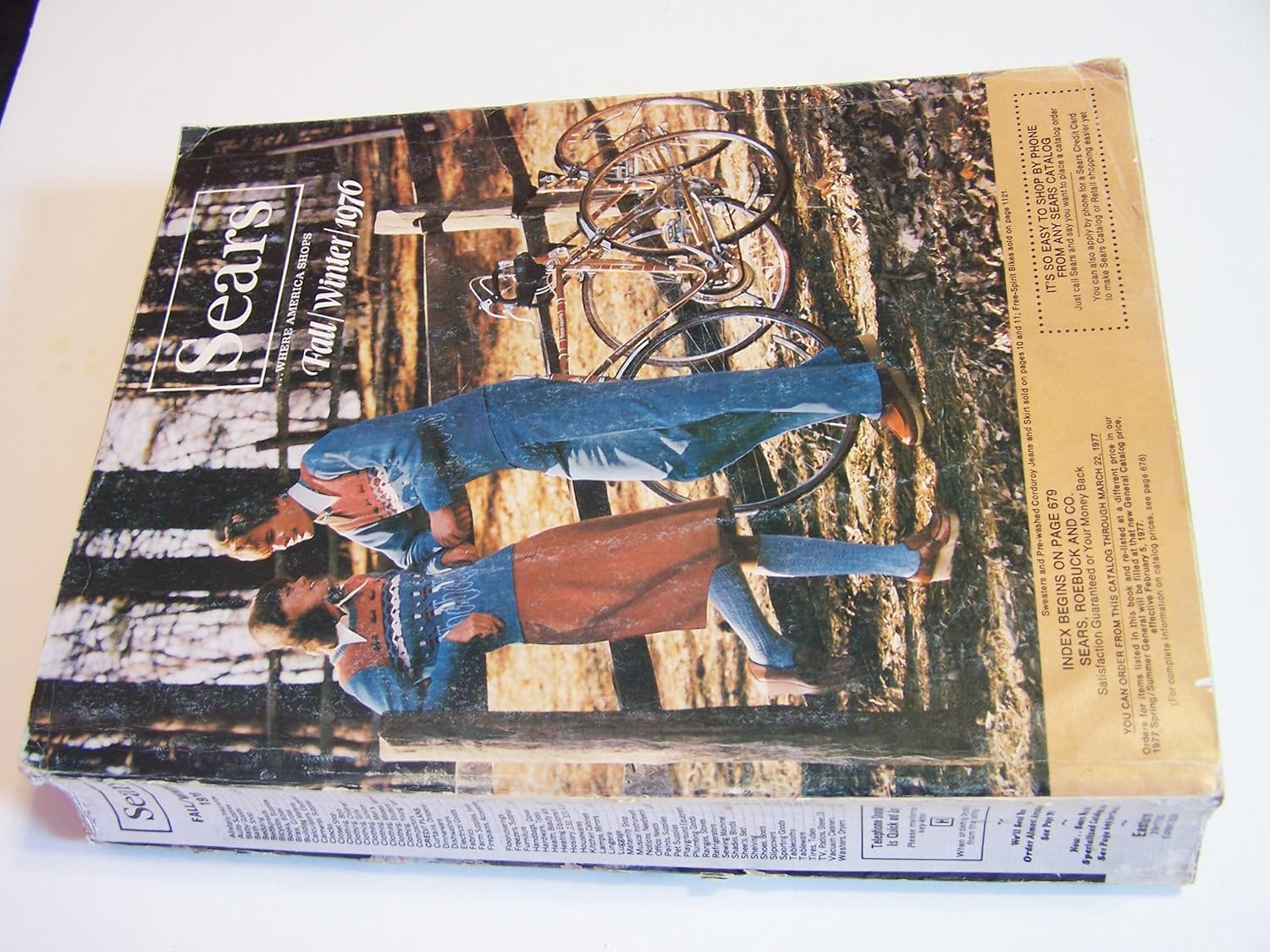 Sears Fall/Winter Annual Catalog 1976 Sears Roebuck Books