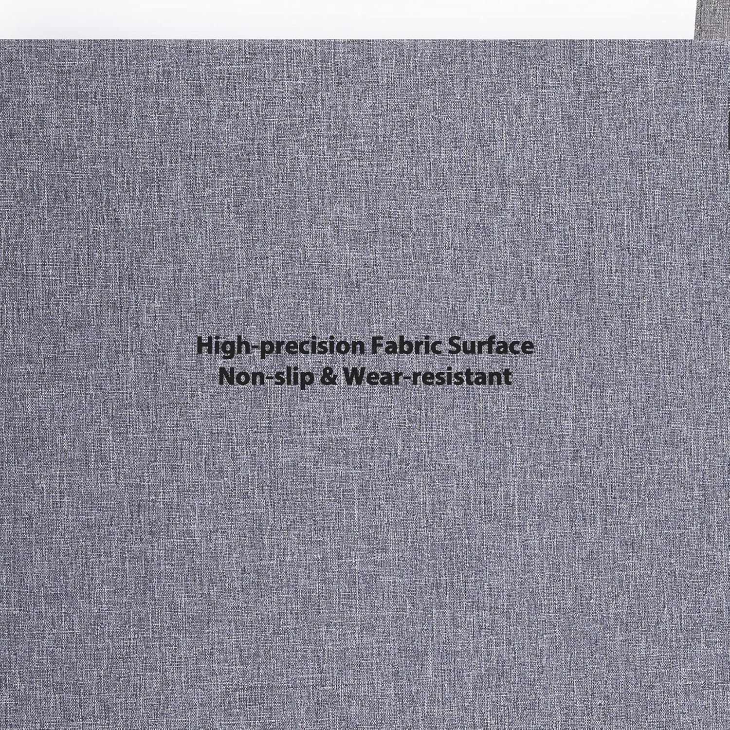 Lap Desk - Fits up to 15.6 inch Laptop Desk, Built in Mouse Pad Portable Lap Stand Lightweight Laptop Table with Phone Holder, Lap Desk Stand for Bed Sofa Home Office, Grey