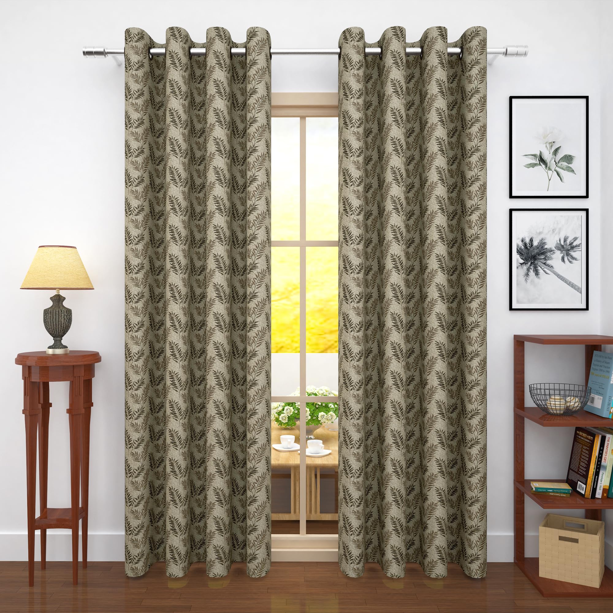 Story@Home Curtains Door 7 Feet | 5 Feet | 8 Feet | 9 Feet Blackout for Sun Blocking Curtain Decorative Curtain Backdrop, Bedroom